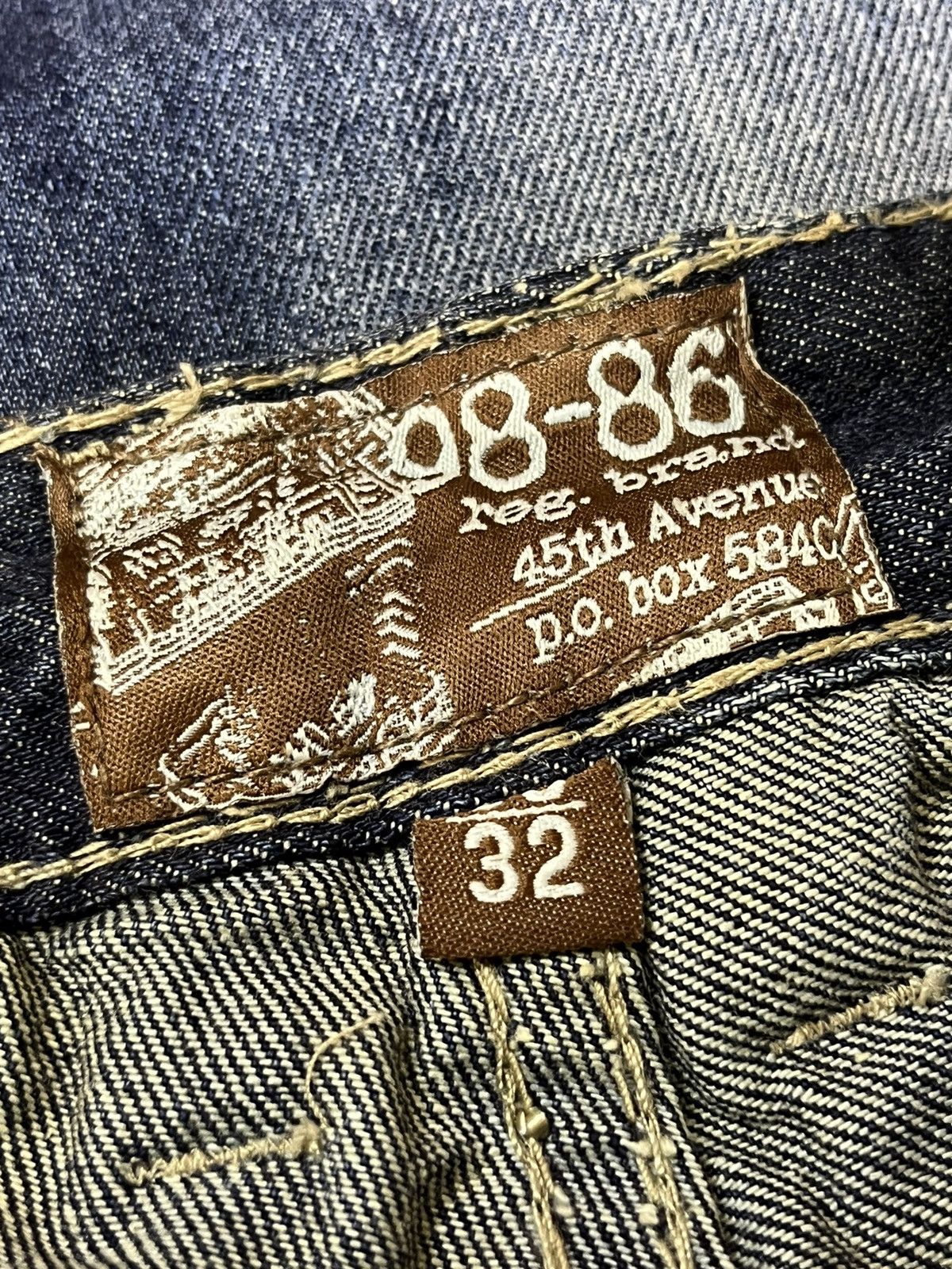 Japanese Brand SICK🔥JAPANESE BRAND REG 98-86 STYLE JEANS Size US 32 / EU 48 - 16 Thumbnail