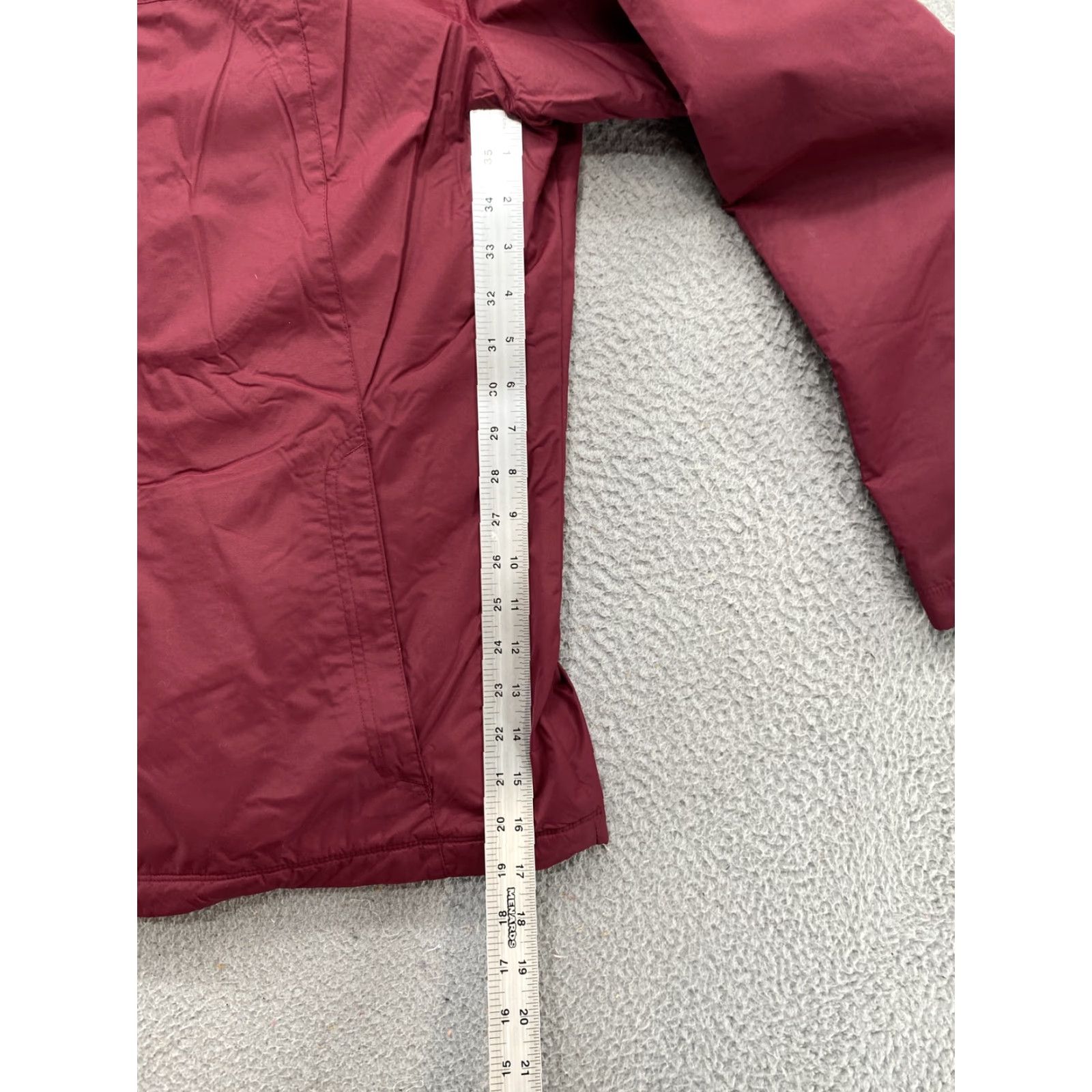 Vintage VINTAGE Columbia Jacket Women L Red Nylon Full Zip Fleece Lined 90s Style Size L / US 10 / IT 46 - 7 Thumbnail