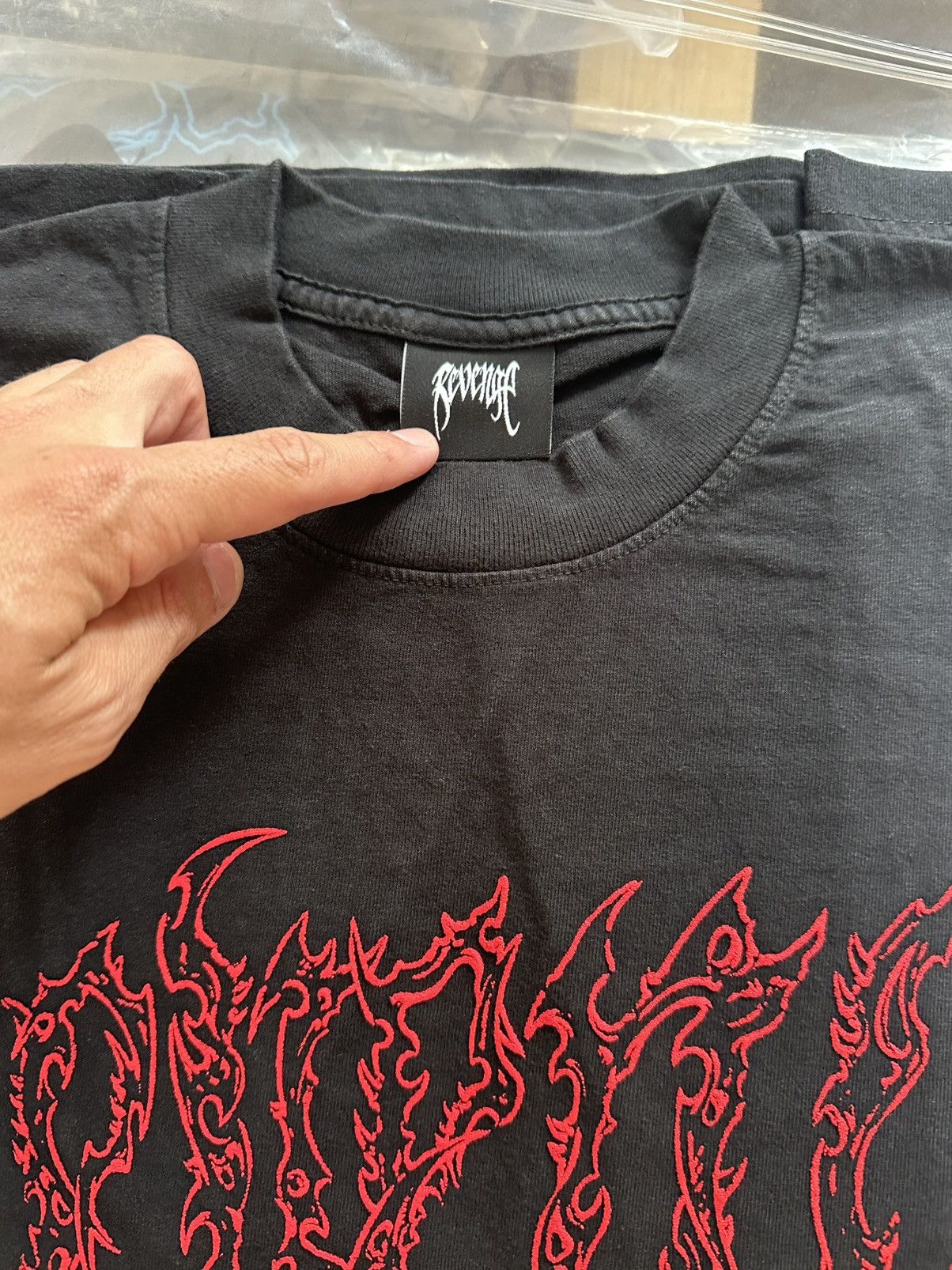 Revenge Renaissance Tee Black Size US M / EU 48-50 / 2 - 3 Thumbnail
