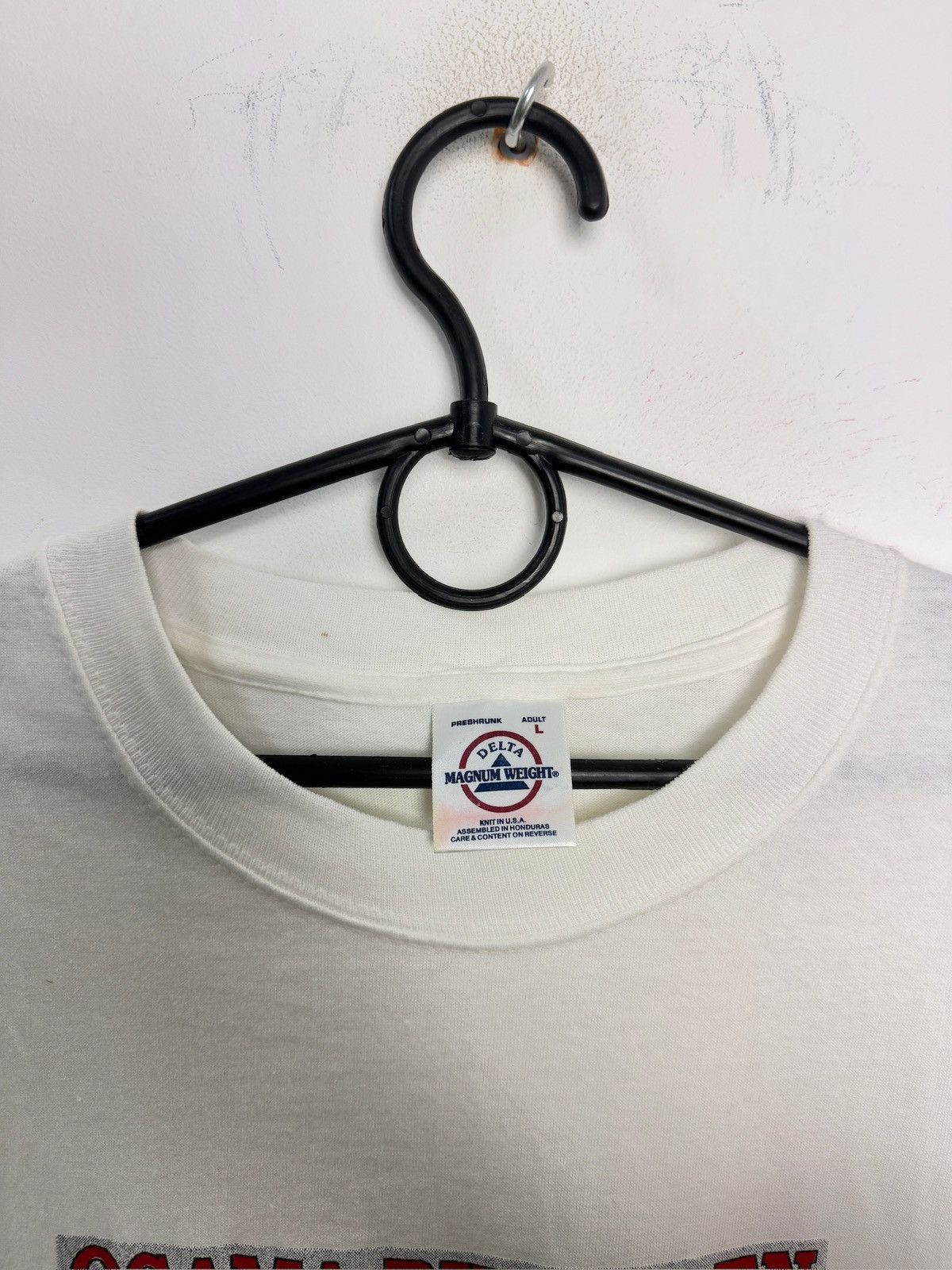 Vintage Vintage 90s' Osama Bin Laden Wanted Dead or Alive Shirt Size US L / EU 52-54 / 3 - 7 Thumbnail