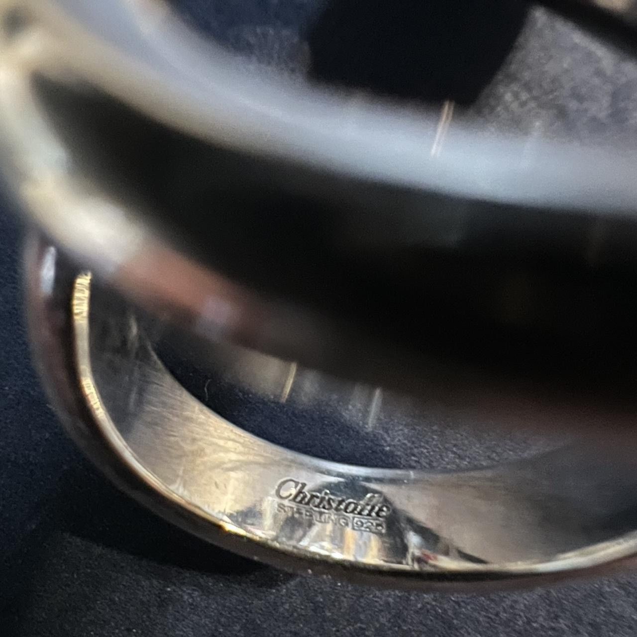 Other Idole De Christofle Sterling Silver Heart Ring Size ONE SIZE - 5 Thumbnail