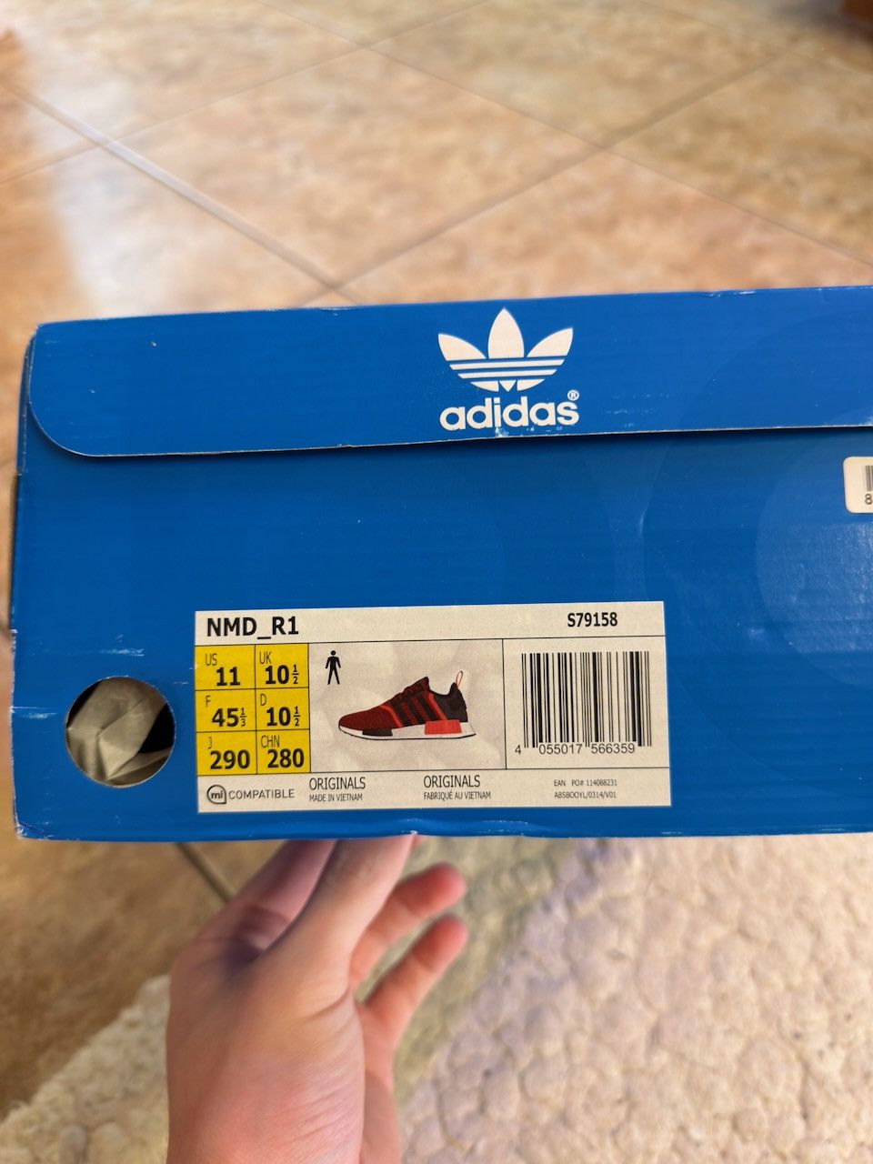 Adidas adidas NMD R1 Lush Red S79158 Size US 11 / EU 44 - 2 Thumbnail