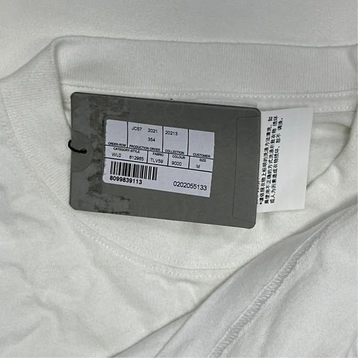 Balenciaga Balenciaga White Short Sleeve T-Shirt with Hulk 0079-2507 Size M / US 6-8 / IT 42-44 - 4 Thumbnail
