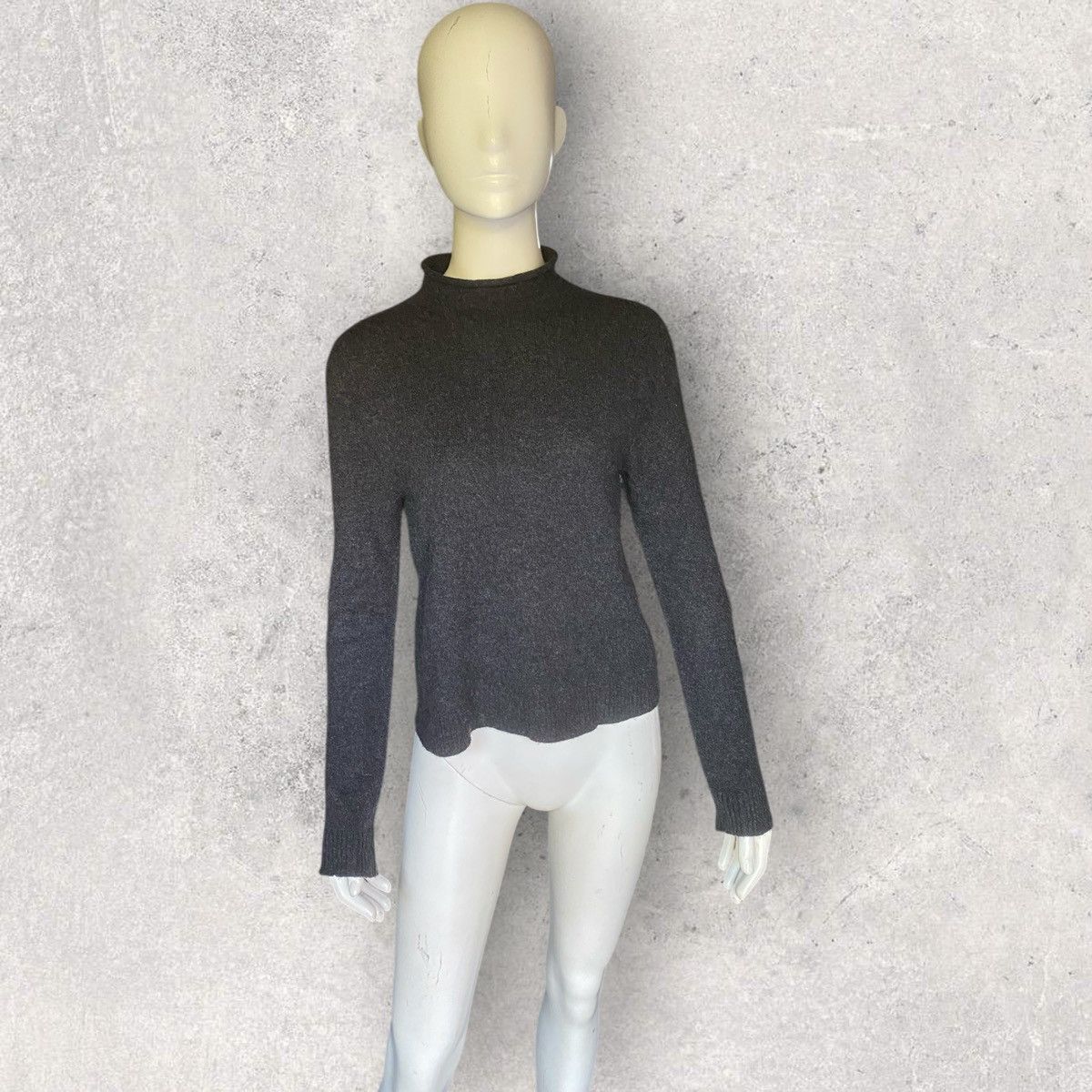 Hermes 2000’s Hermes By Margiela Mock Neck Cashmere Sweater Size XS / US 0-2 / IT 36-38 - 1 Thumbnail