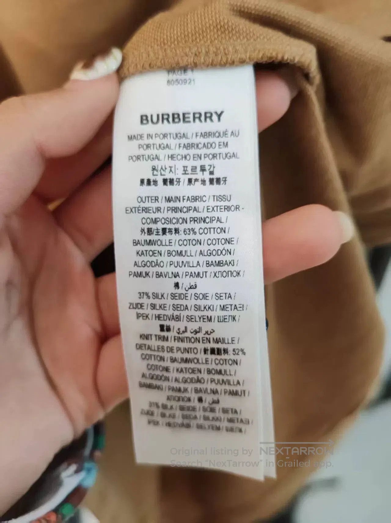 Burberry Burberry TB Short Sleeve Top. Size US M / EU 48-50 / 2 - 4 Thumbnail