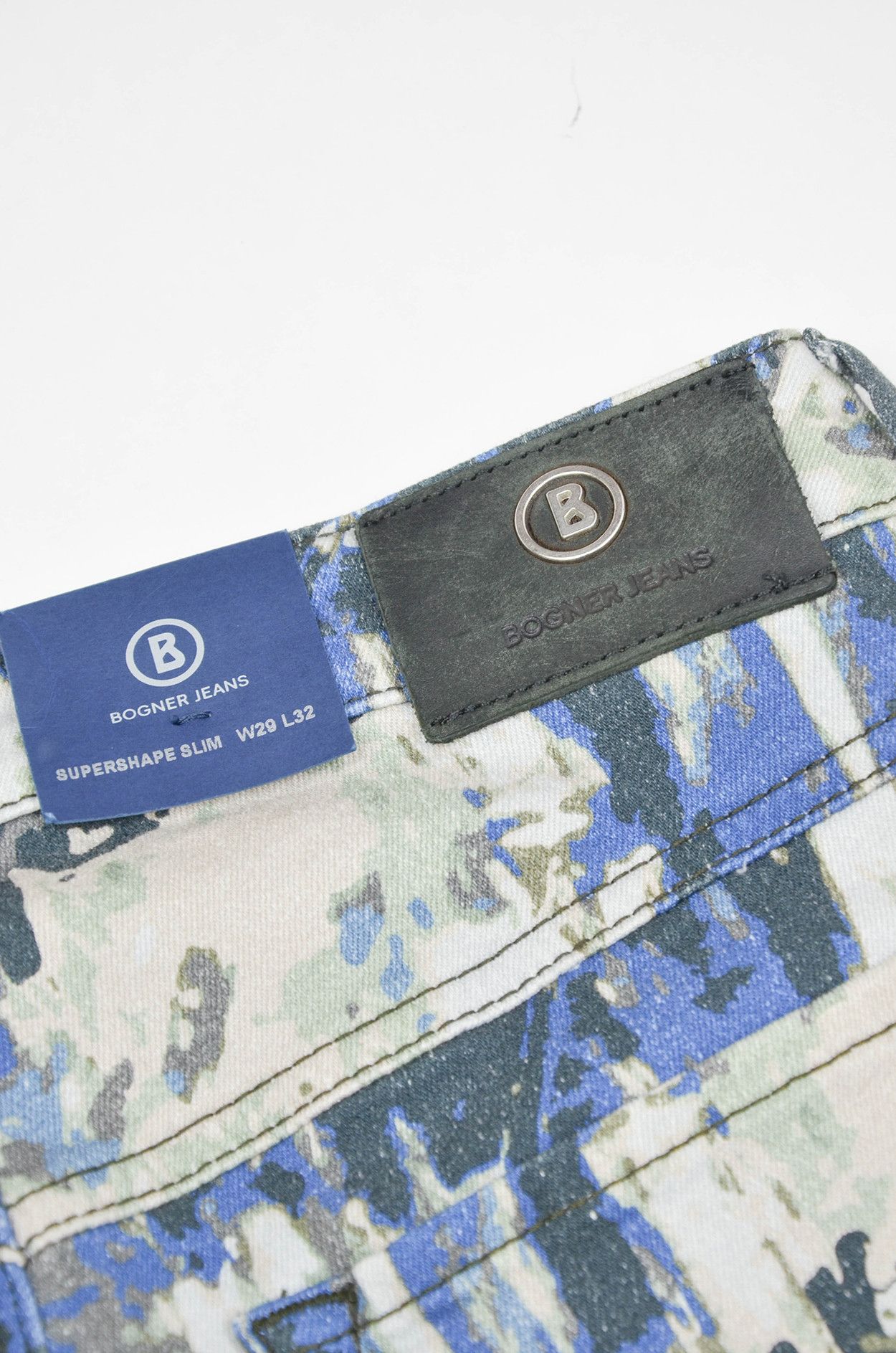 Bogner Bogner Supershape Printed Slim Fit Jeans size 29 Size 29" - 14 Thumbnail