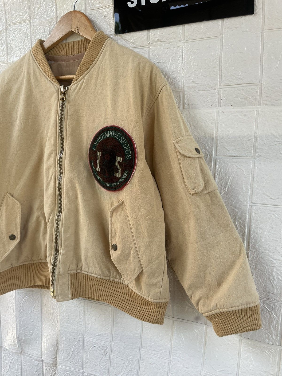 Japanese Brand Vintage Labieenrose Sport Bomber Jacket Size US XL / EU 56 / 4 - 4 Thumbnail