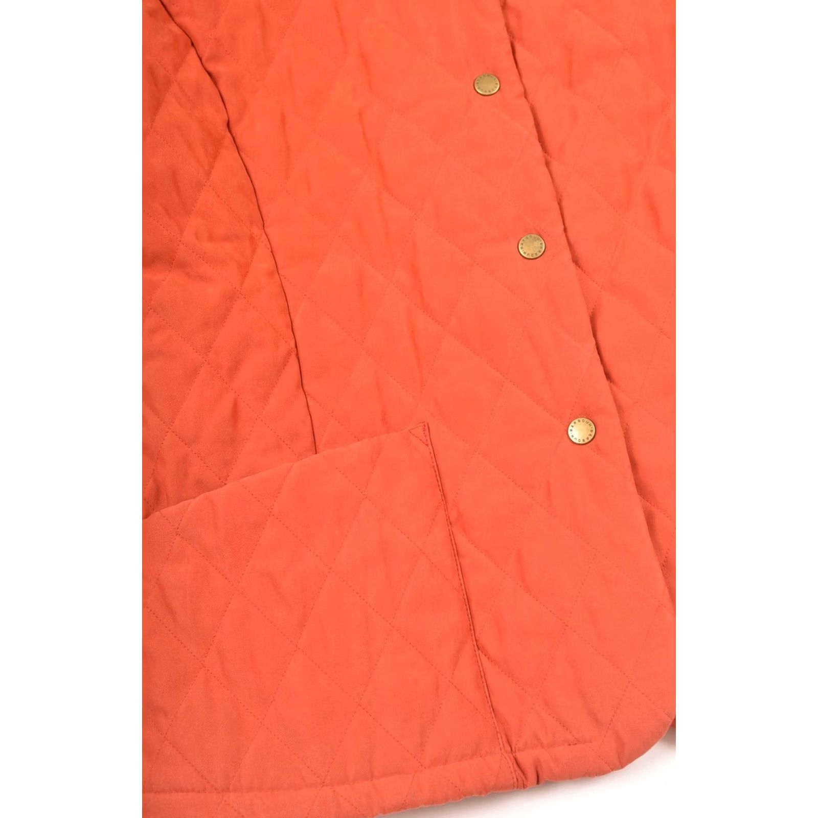 Barbour Barbour L2063 Shaped M'fibre Microfibre Quilt Short Jacket Women's UK 14 / EURO 40 / USA 10 Red Quilted Jacket Size 27" / US 4 / IT 40 - 2 Thumbnail