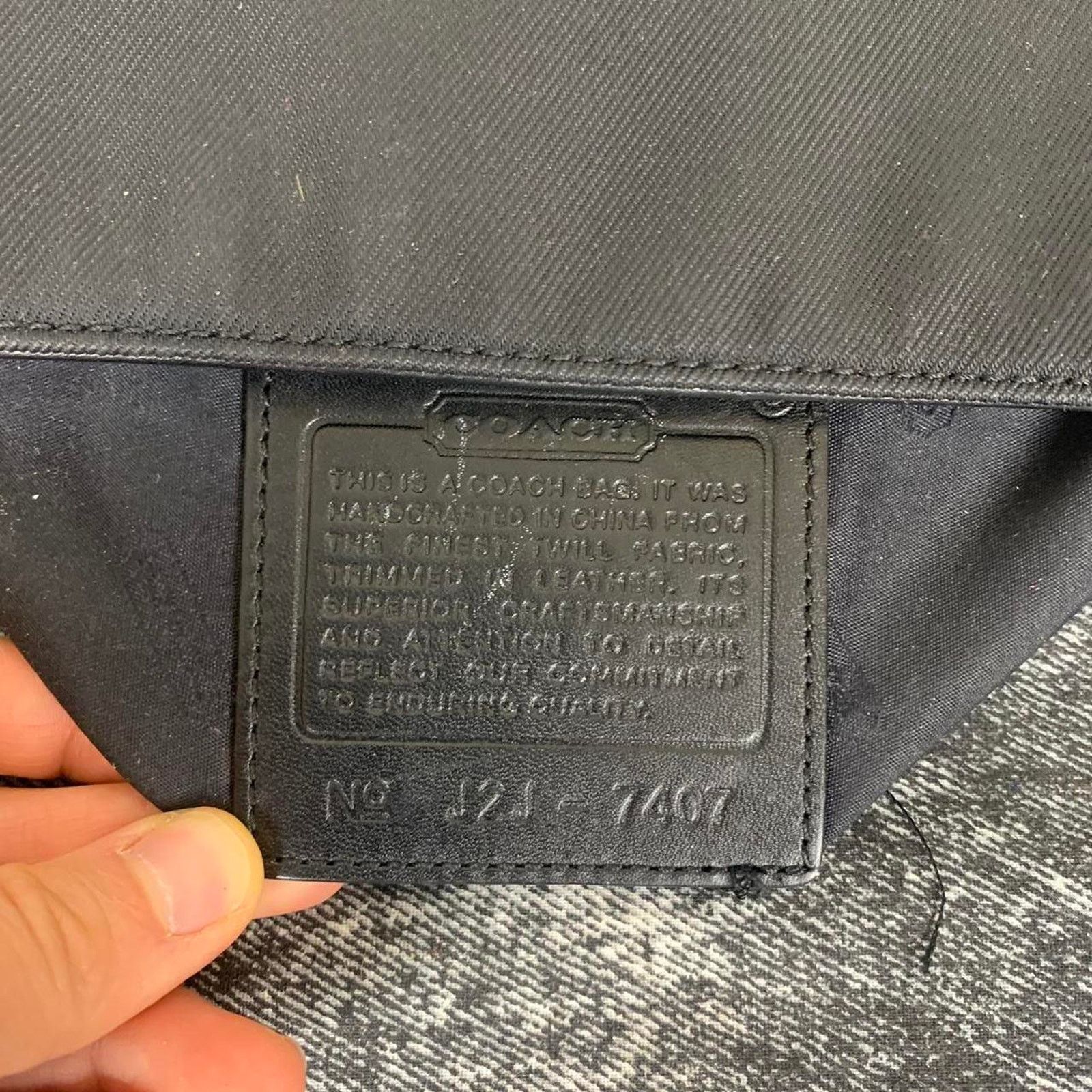 Coach Vintage Coach small shoulder black purse Size ONE SIZE - 3 Thumbnail