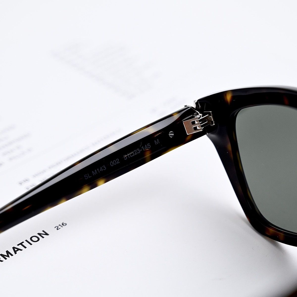 Saint Laurent Paris SAINT LAURENT SL M143 002 GLASSES Size ONE SIZE - 7 Thumbnail