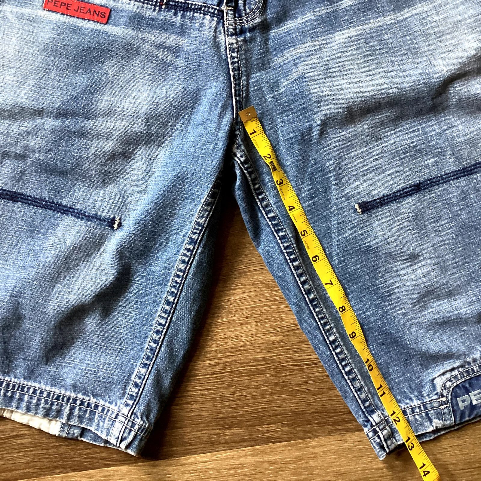 Pepe Jeans Y2k Pepe Jorts Size 27" / US 4 / IT 40 - 3 Thumbnail