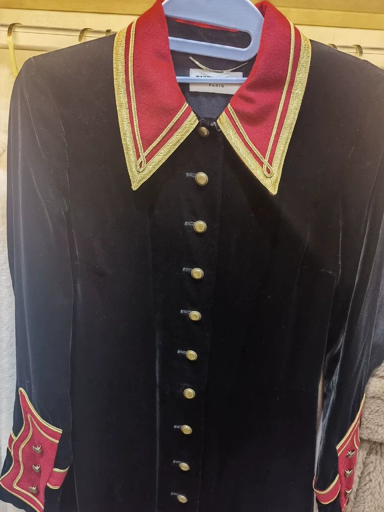 Saint Laurent Paris saint Laurent parisVelvet jacket 2503-Nextarrow Size XS / US 0-2 / IT 36-38 - 3 Thumbnail
