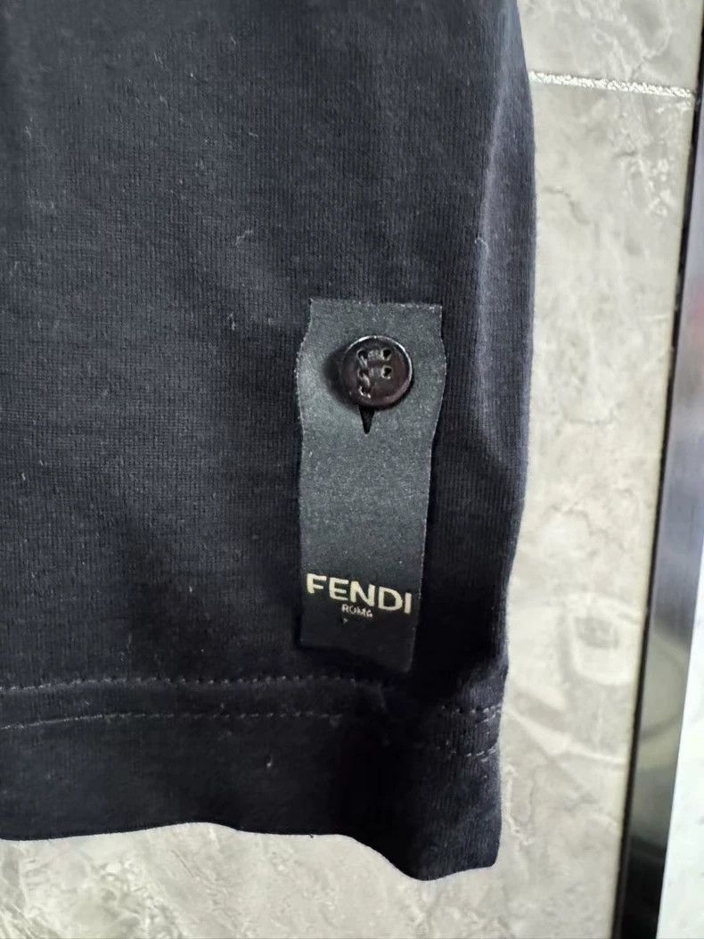 Fendi Fendi Black Short Sleeve TShirt Size US M / EU 48-50 / 2 - 5 Thumbnail