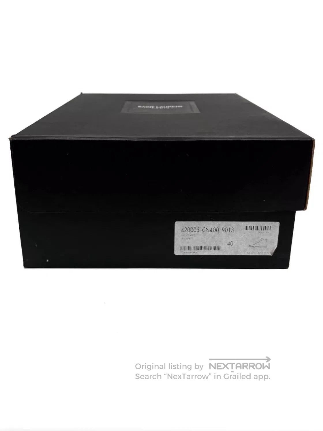 Saint Laurent Paris White High-Top Sneakers Size 7. Size US 7 / EU 40 - 9 Thumbnail