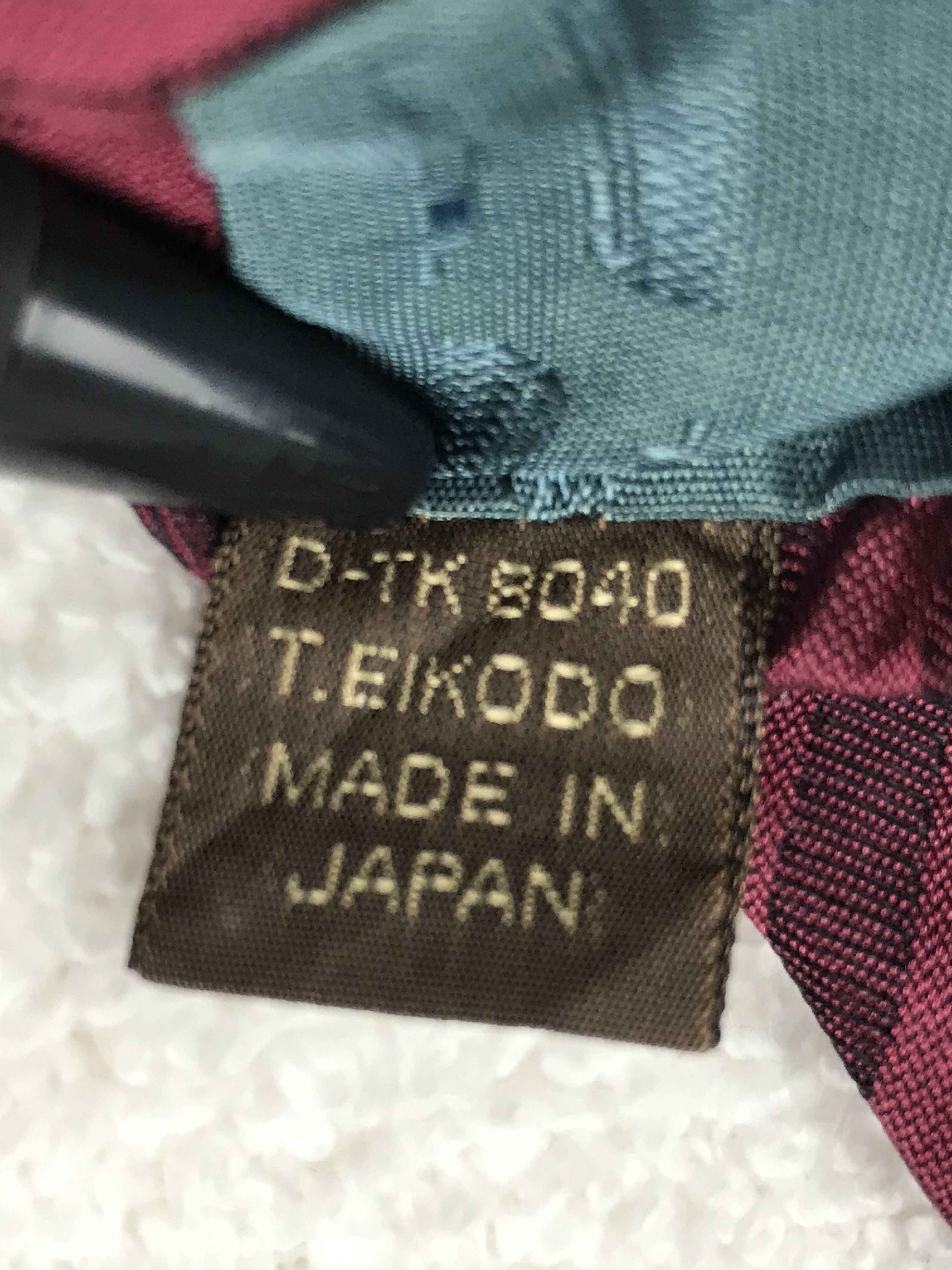 Japanese Brand × Lancel × Vintage Vintage Lancel Silk Necktie Size ONE SIZE - 7 Thumbnail