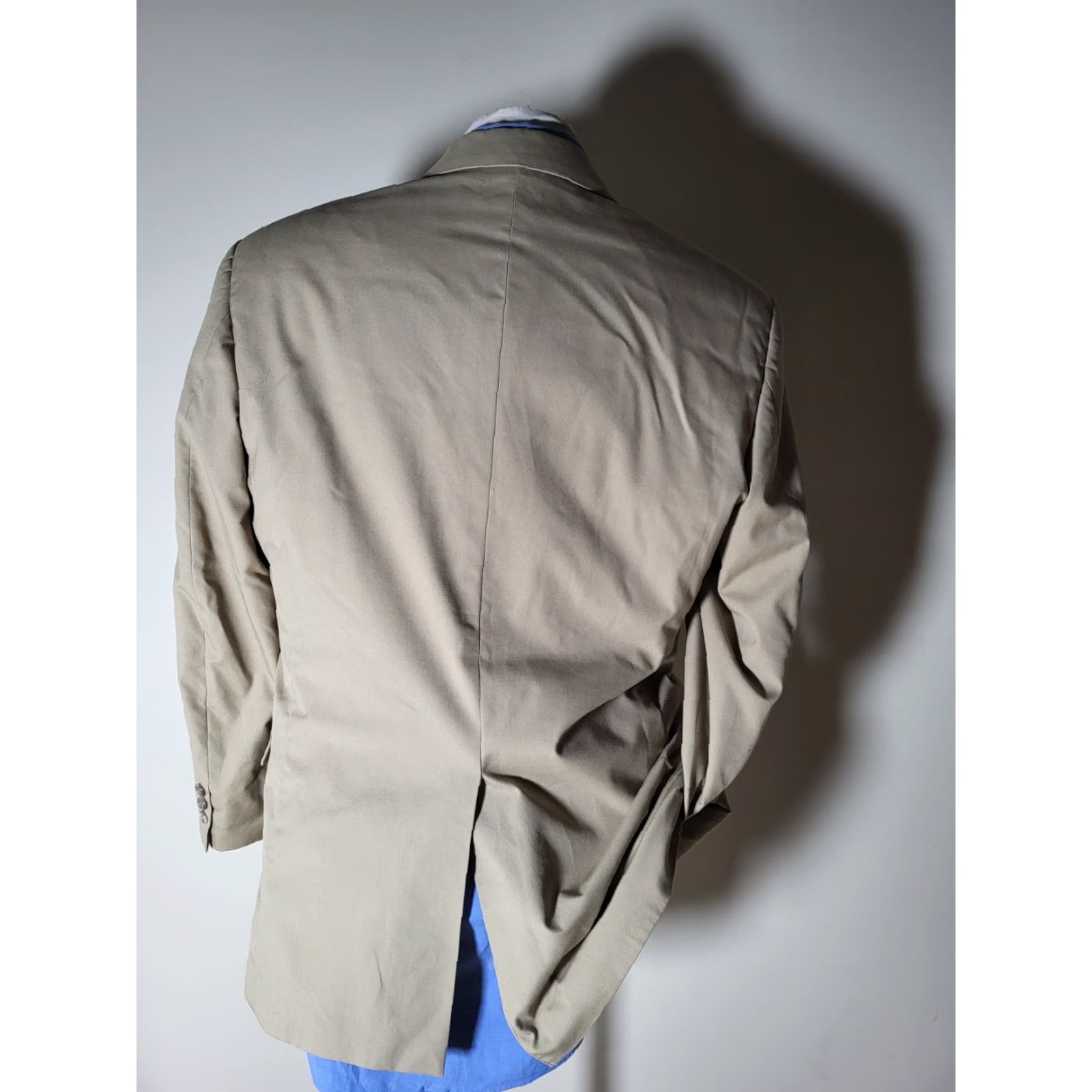 Brooks Brothers VINTAGE Brooks Brothers 2 Piece Suit Jacket Pants Brown Cotton 40R Men Regular Single-Breasted Notch 2-Button 3-Button Sleeve Solid 80s Size 40R - 7 Thumbnail