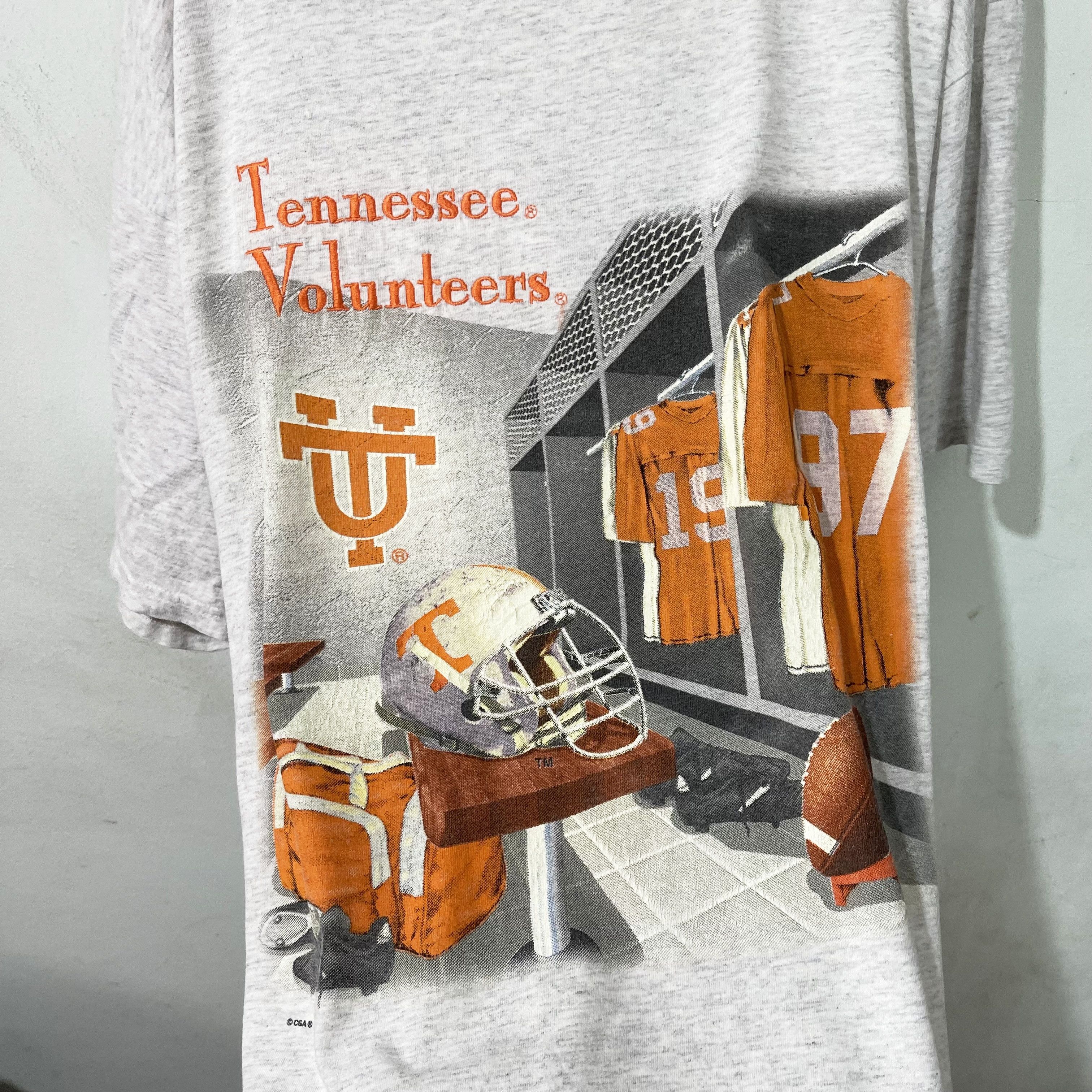 NCAA Vintage 90s Tennessee Football Shirt Size US XL / EU 56 / 4 - 2 Thumbnail