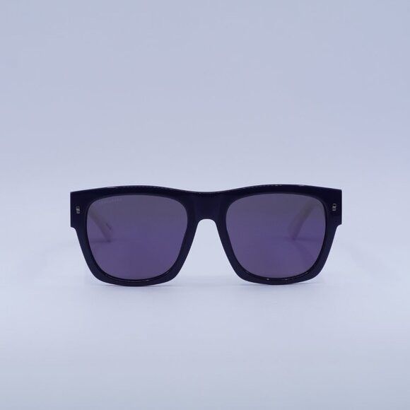 Dsquared2 🕶️ New Dsquared2 ICON 0004/S 00JU XT Blue Sunglasses Size ONE SIZE - 4 Thumbnail