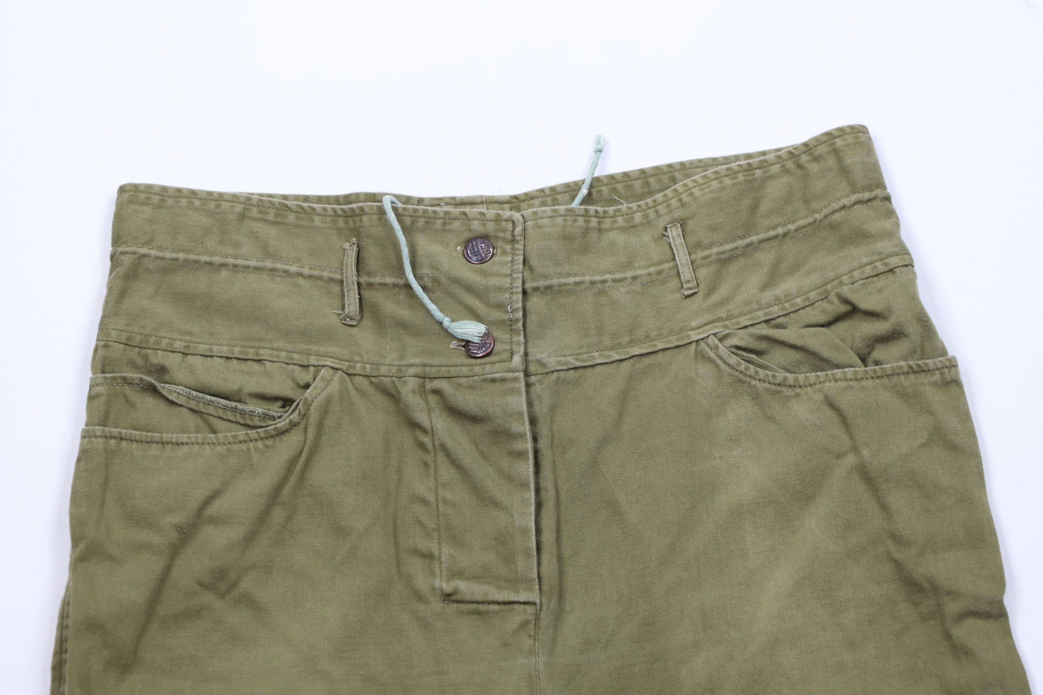 Vintage Vintage 80s 90s Streetwear Military Style High Waist Pants Size 36" / US 14 / IT 50 - 2 Thumbnail