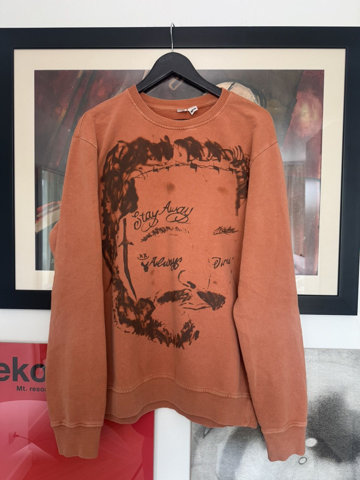 H&M Post Malone X H&M Posty Co. portrait tattoos face crewneck Size US L / EU 52-54 / 3 - 1 Thumbnail