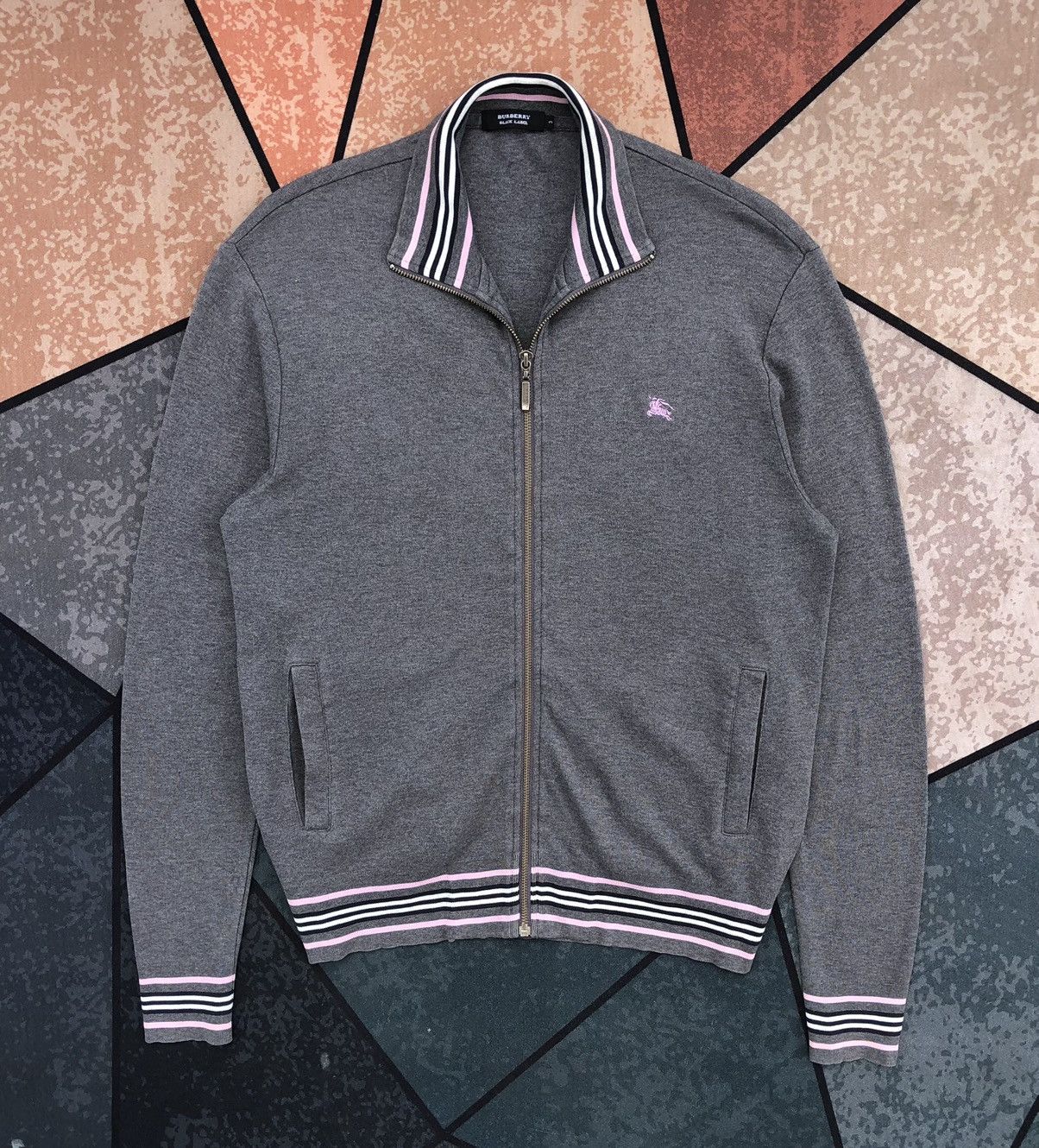 Burberry Black Label Zip Up Sweater Blouson Jacket