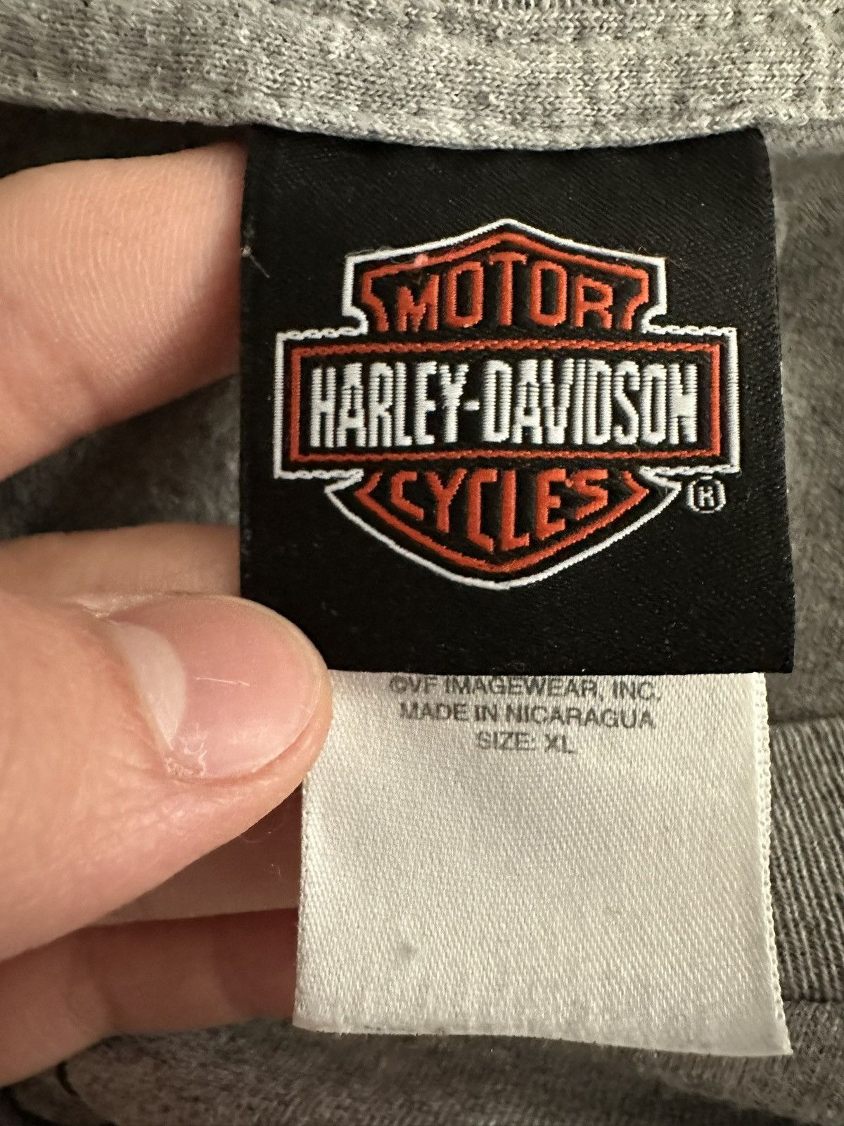 Harley Davidson Vintage Harley Davidson Flame Longsleeve Size US XL / EU 56 / 4 - 5 Thumbnail