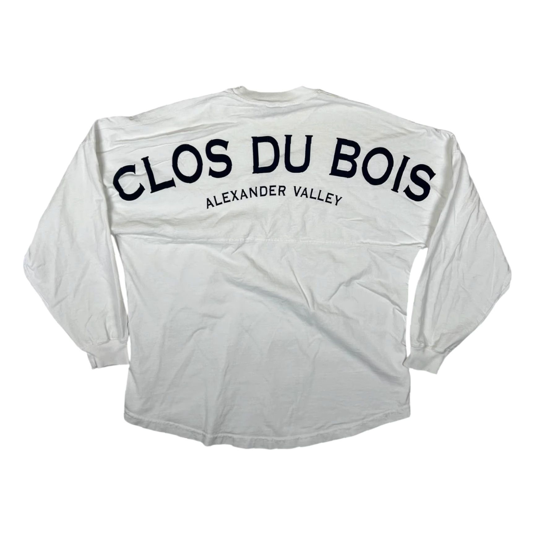 ESPIRIT VINTAGE Clos Du Bois Alexander Valley Spirit Shirt Mens XL White Long Sleeve Size US XL / EU 56 / 4 - 2 Thumbnail