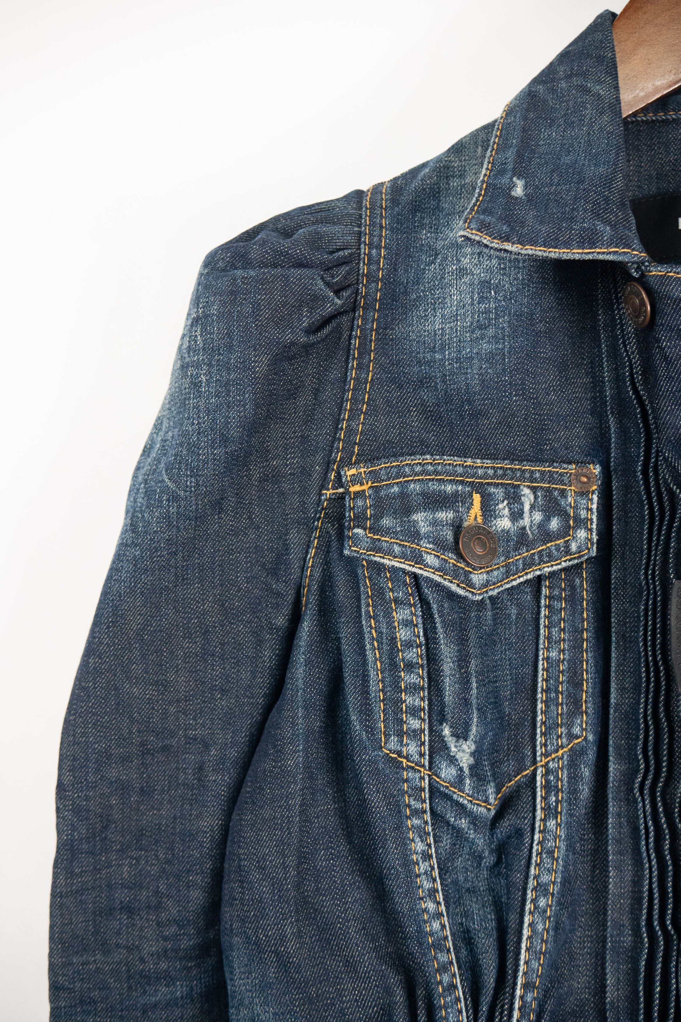 Dsquared2 Dsquared2 denim jacket – katana style, aesthetic streetwear Size M / US 6-8 / IT 42-44 - 4 Thumbnail