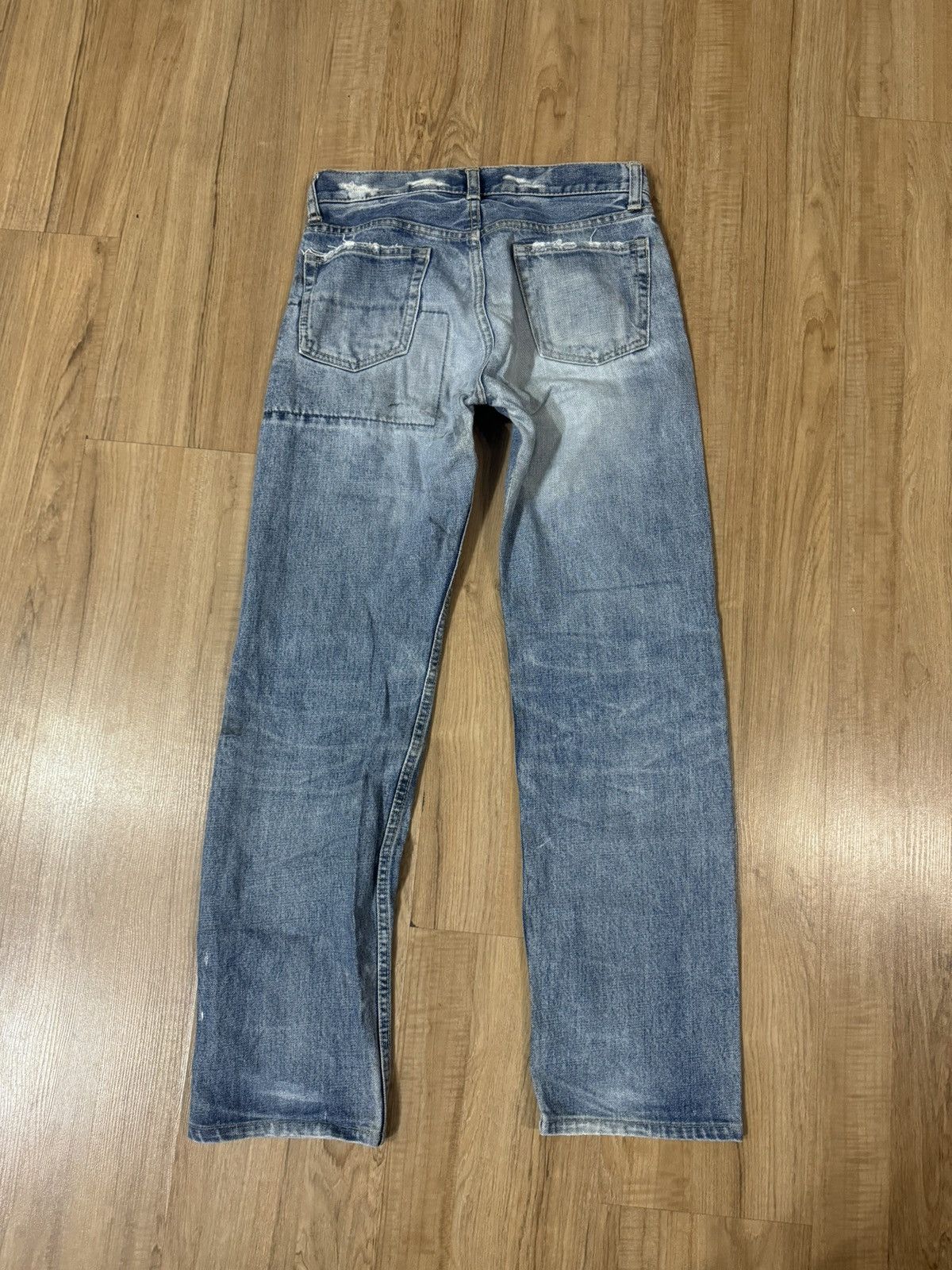Japanese Brand DOMINGO PATCHWORKS STYLE JEANS Size US 28 / EU 44 - 7 Thumbnail