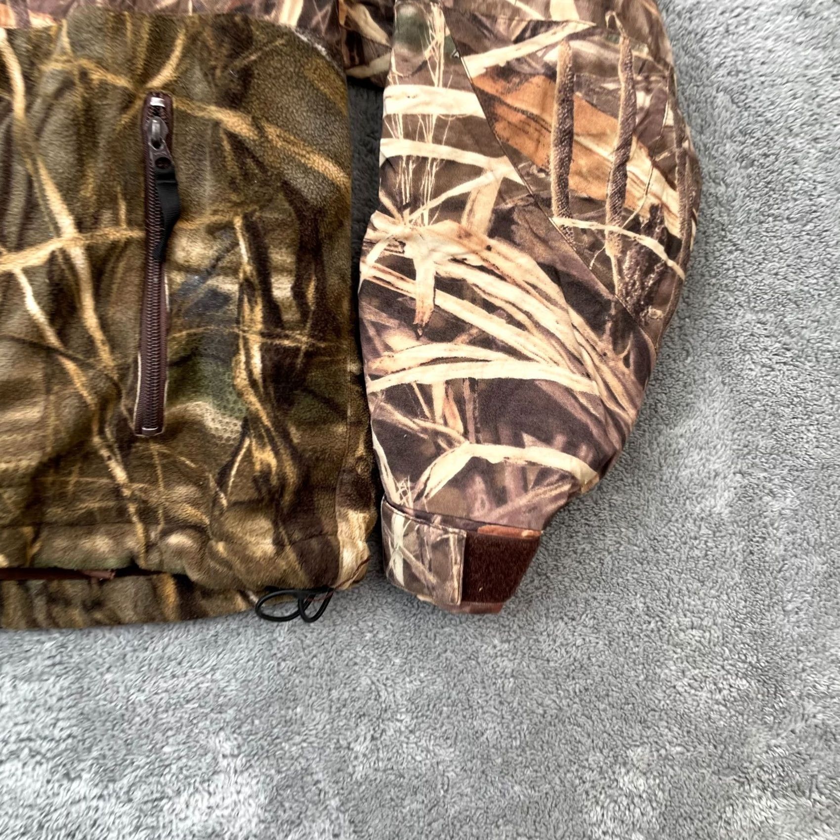 Vintage VINTAGE Cabela's Jacket Mens XL Brown Camo Real Tree Coat Insulated Hooded Full Zip Parka Brown Camouflage Regular Fit Men XL Jacket Size US XL / EU 56 / 4 - 3 Thumbnail