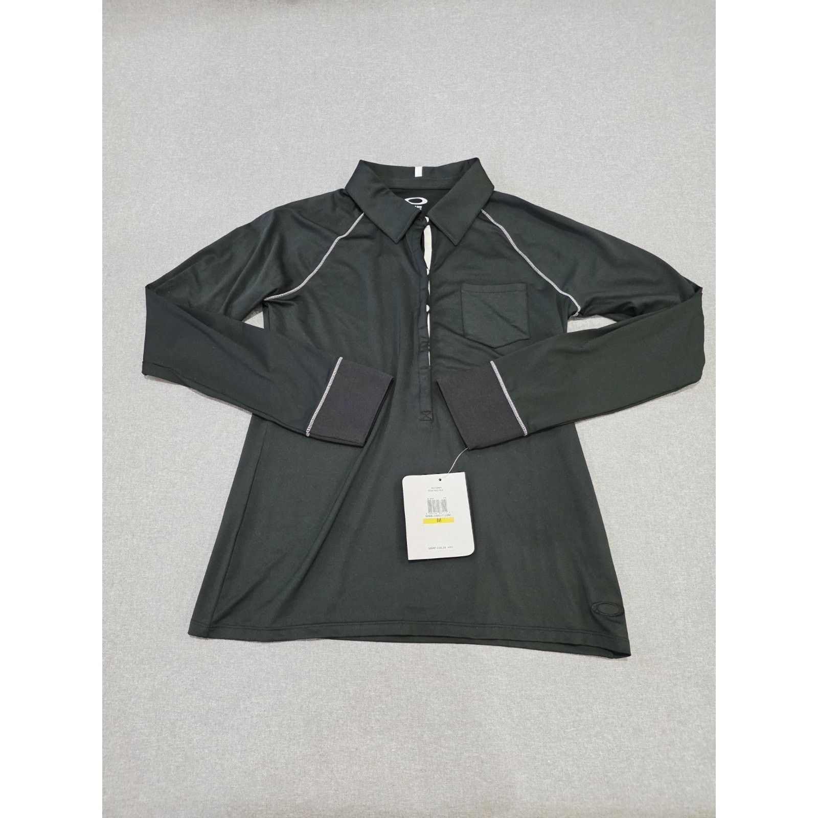 Oakley Oakley Women's Long Sleeve Golf Polo Size Med New w tags Size M / US 6-8 / IT 42-44 - 1 Thumbnail