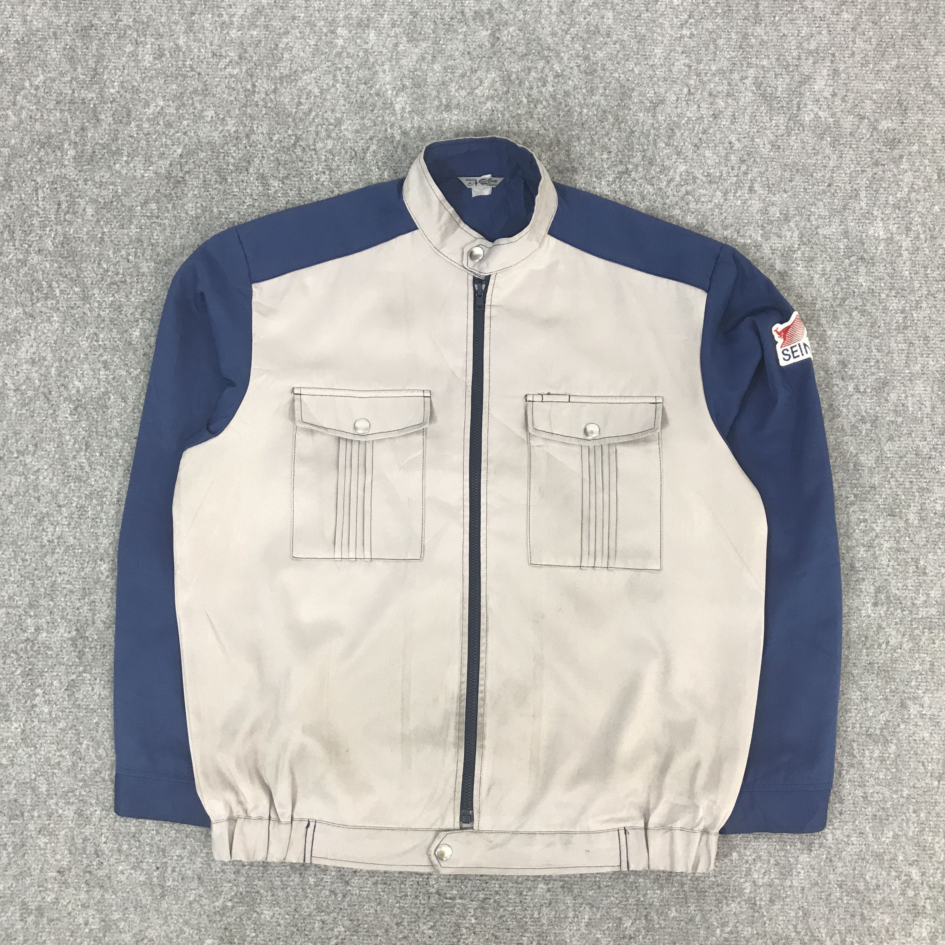 Japanese Brand VINTAGE JAPAN SEINO TRANSPORT WOKING JACKET Size US L / EU 52-54 / 3 - 1 Thumbnail