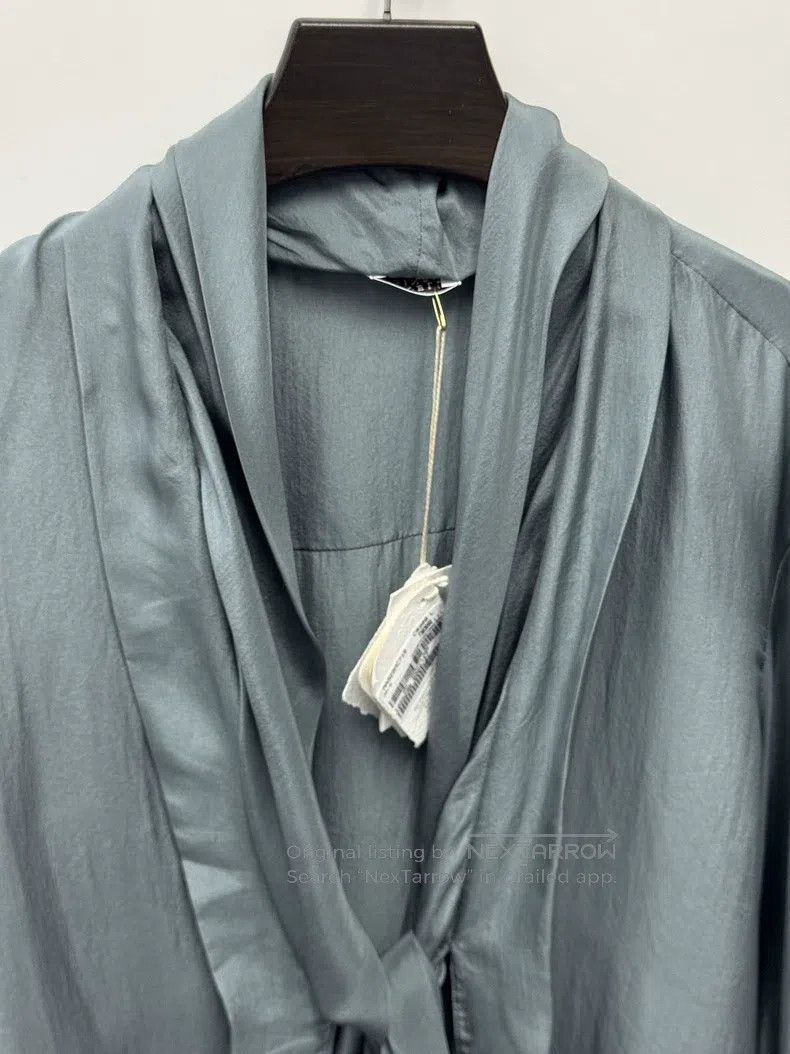 Brunello Cucinelli Brunello Cucinelli Women's Silk Shirt Size L / US 10 / IT 46 - 4 Thumbnail