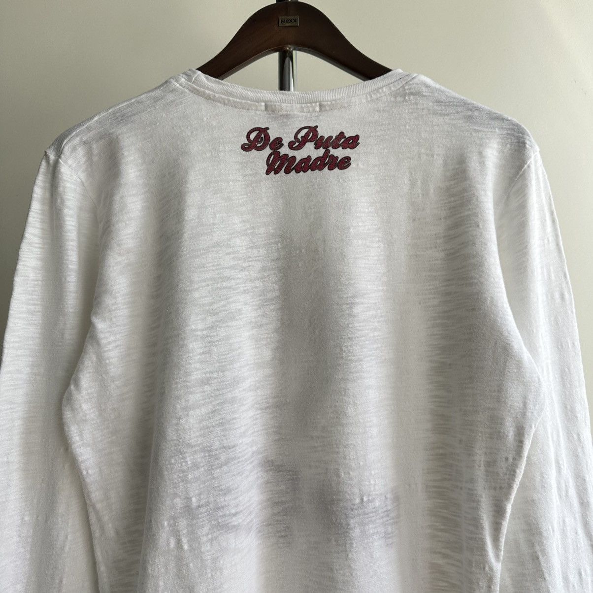 Vintage VINTAGE Y2K DE PUTA MADRE 69 JESUS PRINT LONG SLEEVE SHIRT Size US M / EU 48-50 / 2 - 7 Thumbnail