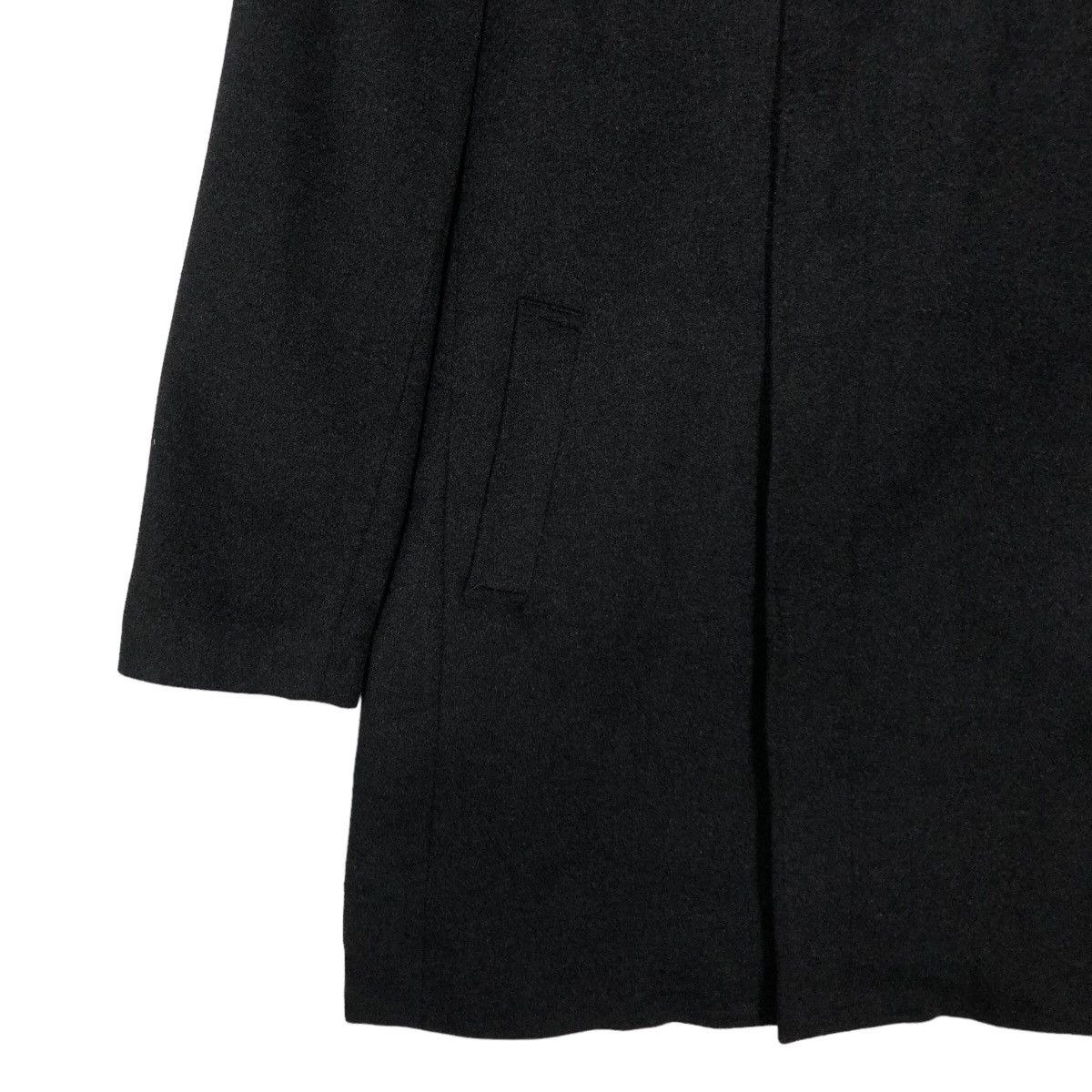 Japanese Brand 🔥Vintage Long Jacket Rich Black Comme Ca Ism Issey Miyake Size US M / EU 48-50 / 2 - 3 Thumbnail