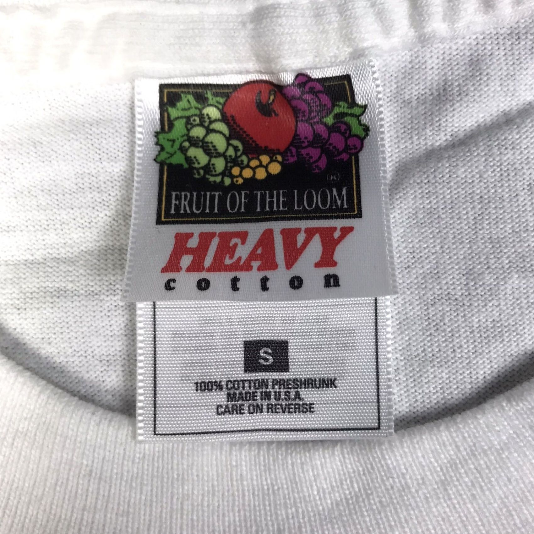 Fruit Of The Loom VINTAGE Chicago Marathon Graphic Tee T-Shirt Small White 100% Cotton Men Size US S / EU 44-46 / 1 - 2 Thumbnail