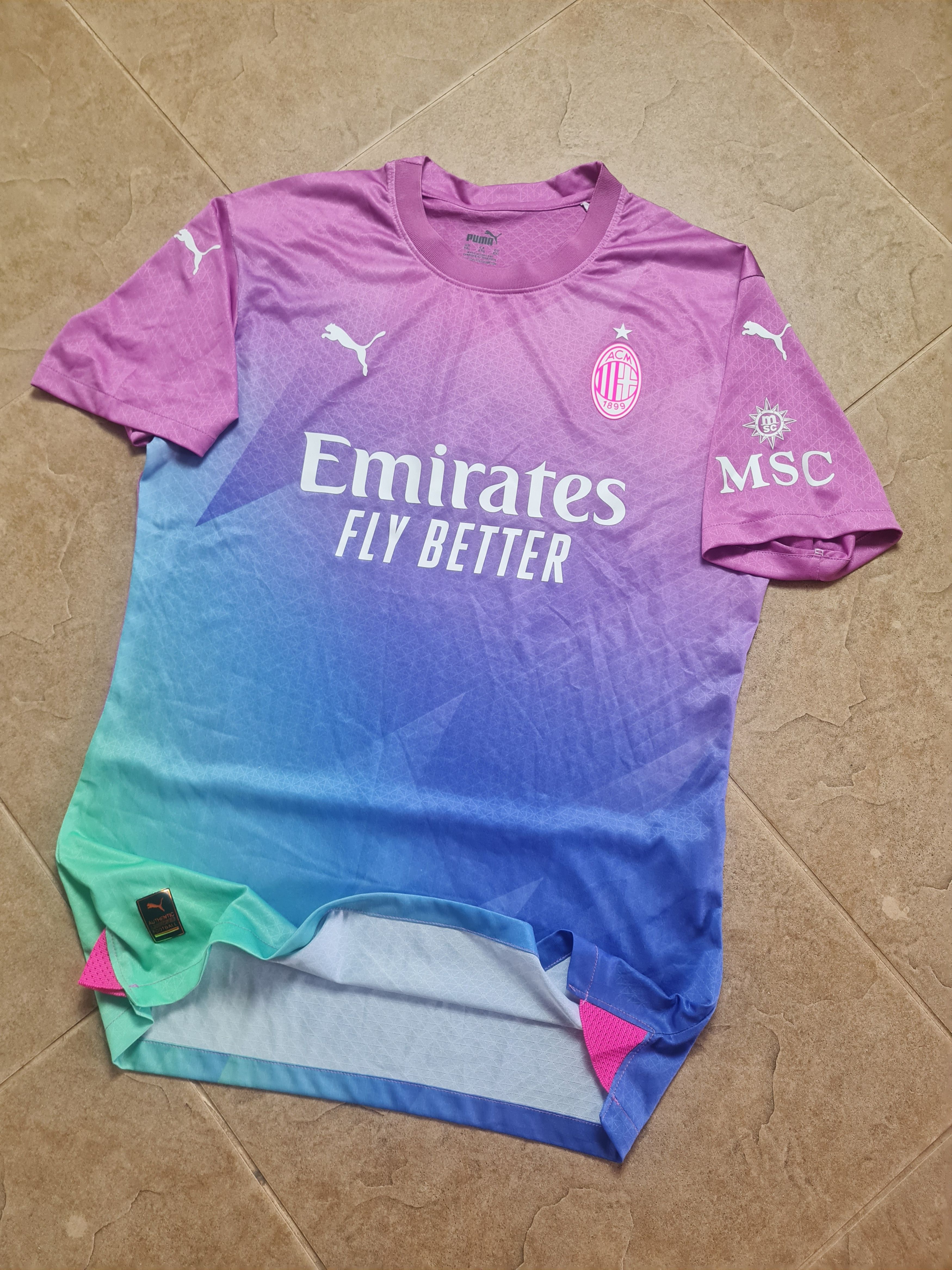Puma Football T-shirts Men's Jersey Puma AC MILAN JERSEY Soocer Size US XL / EU 56 / 4 - 10 Thumbnail