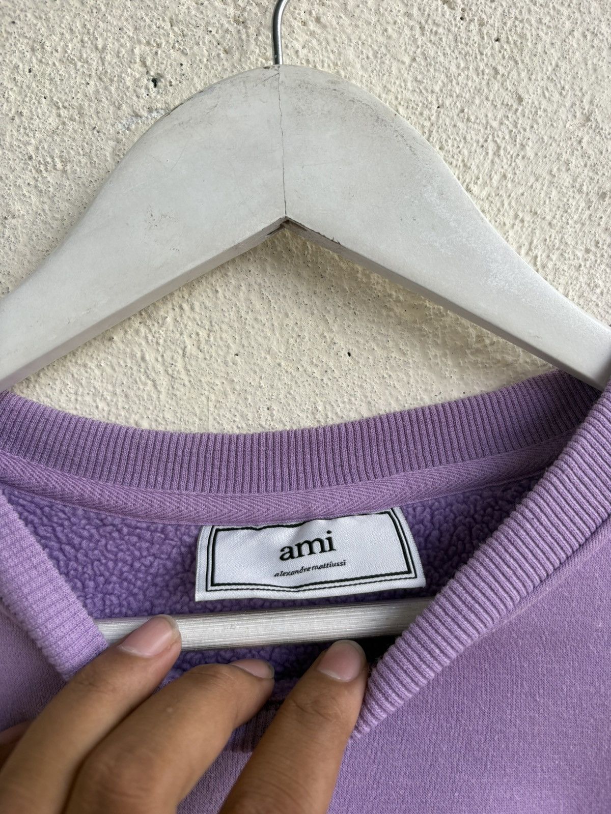 AMI Ami Paris Sweatshirt embroidery logo Size US L / EU 52-54 / 3 - 5 Thumbnail