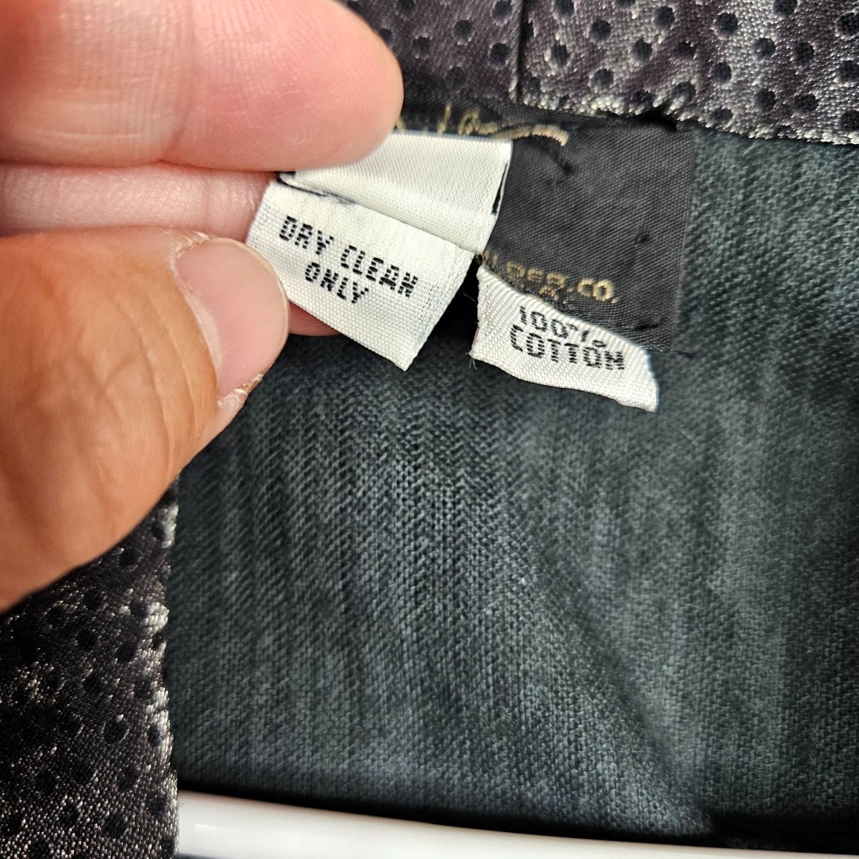 CO VINTAGE Jila Boulder co Women's Jacket L Gray Cotton Short Button Zip All Seasons Outdoor Casual Vintage Yes Mens Womens Girls Size L / US 10 / IT 46 - 4 Thumbnail