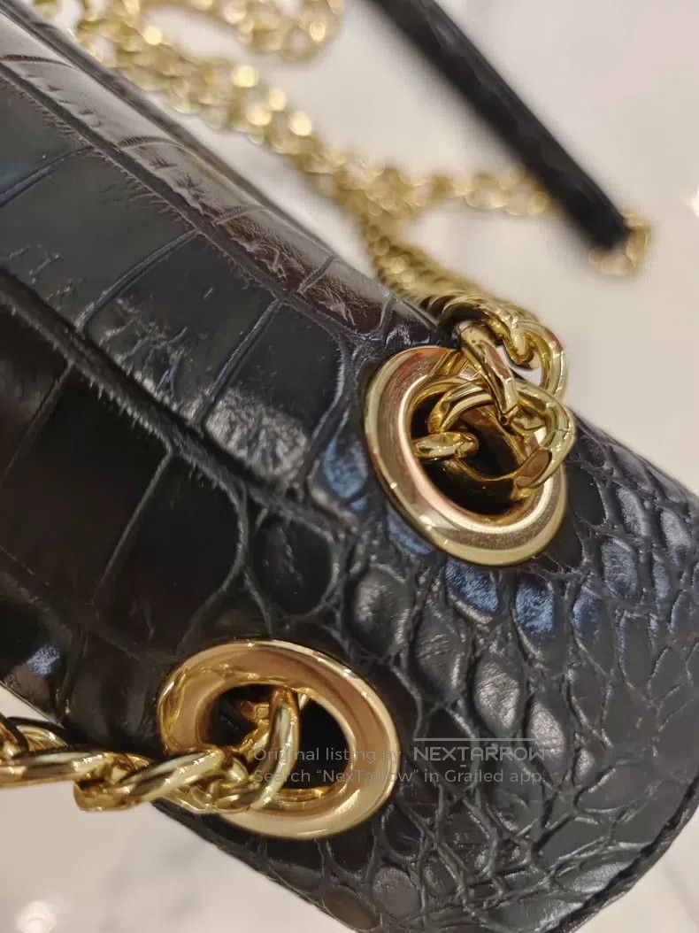 Vivienne Westwood vivienne westwood size os Crocodile Leather Crossbody Bag Size ONE SIZE - 2 Thumbnail