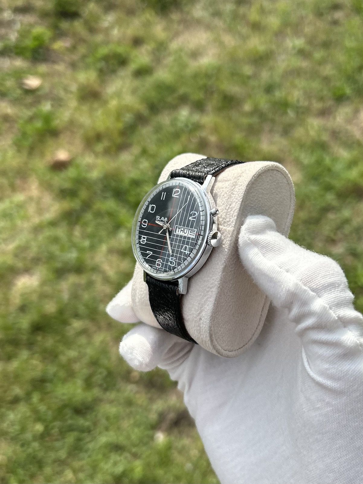 Vintage Vintage Watch Slava USSR Soviet Mechanical 1980s Size ONE SIZE - 16 Thumbnail