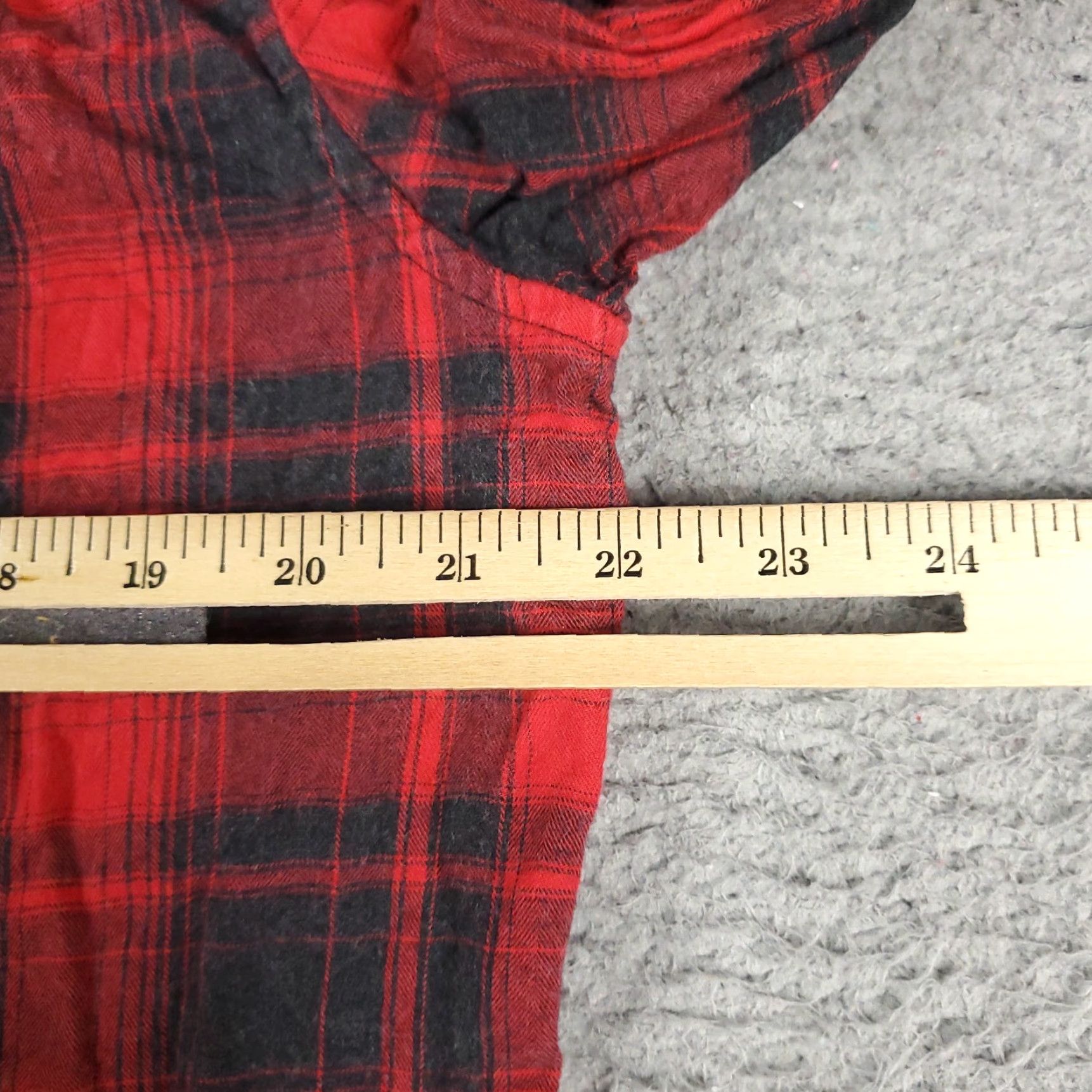 Abercrombie & Fitch Abercrombie & Fitch Shirt Mens Medium Red Plaid Button-Up Long Sleeve Size US M / EU 48-50 / 2 - 5 Thumbnail