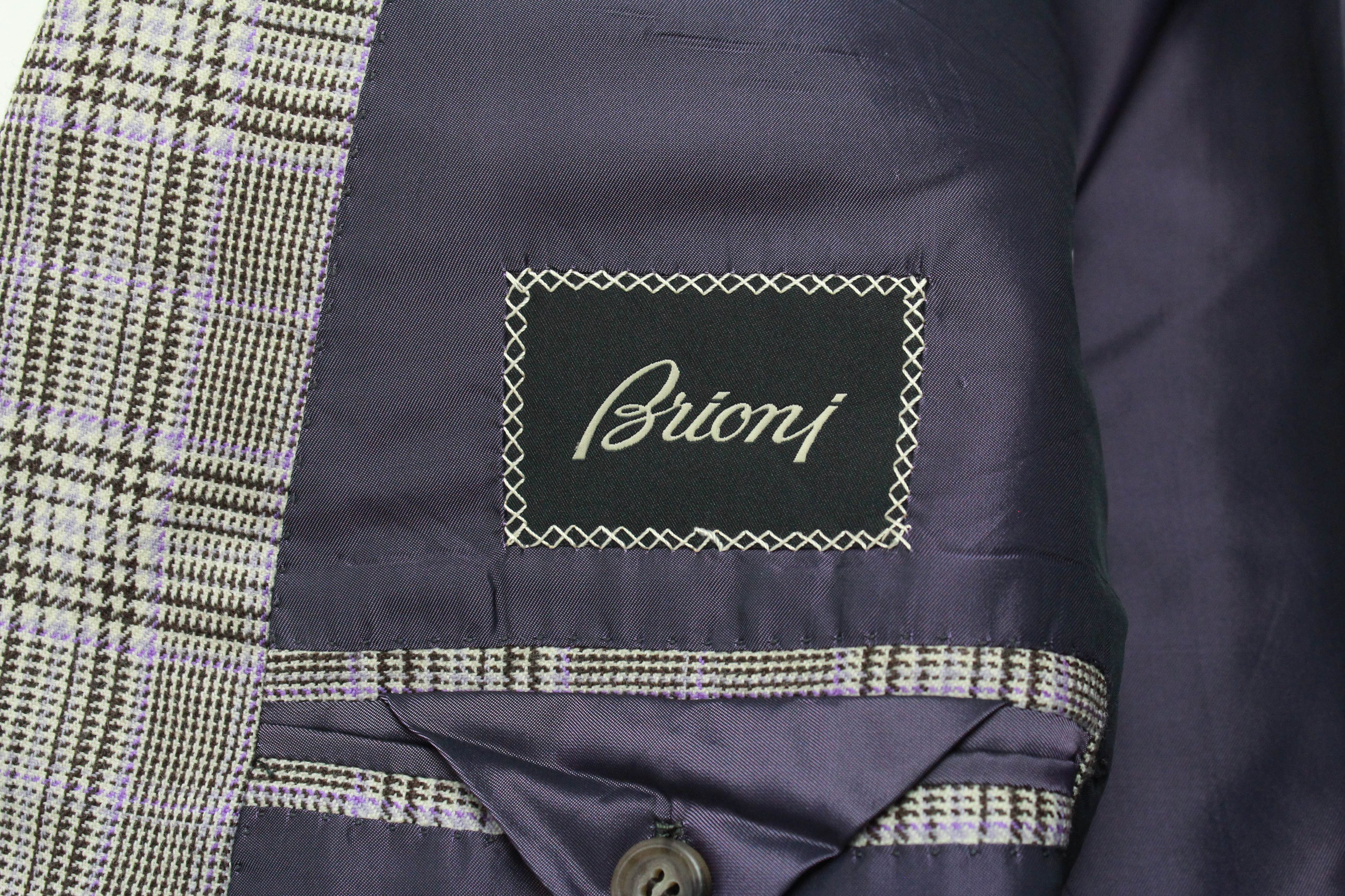 Brioni BRIONI Nomentano Blazer Men's LARGE Wool Blend Size 40R - 7 Thumbnail