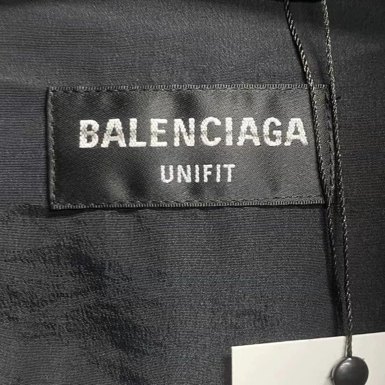 Balenciaga Balenciaga Black and White Logo Jacket by Balenciaga-2506 Size US XXS / EU 40 - 3 Thumbnail