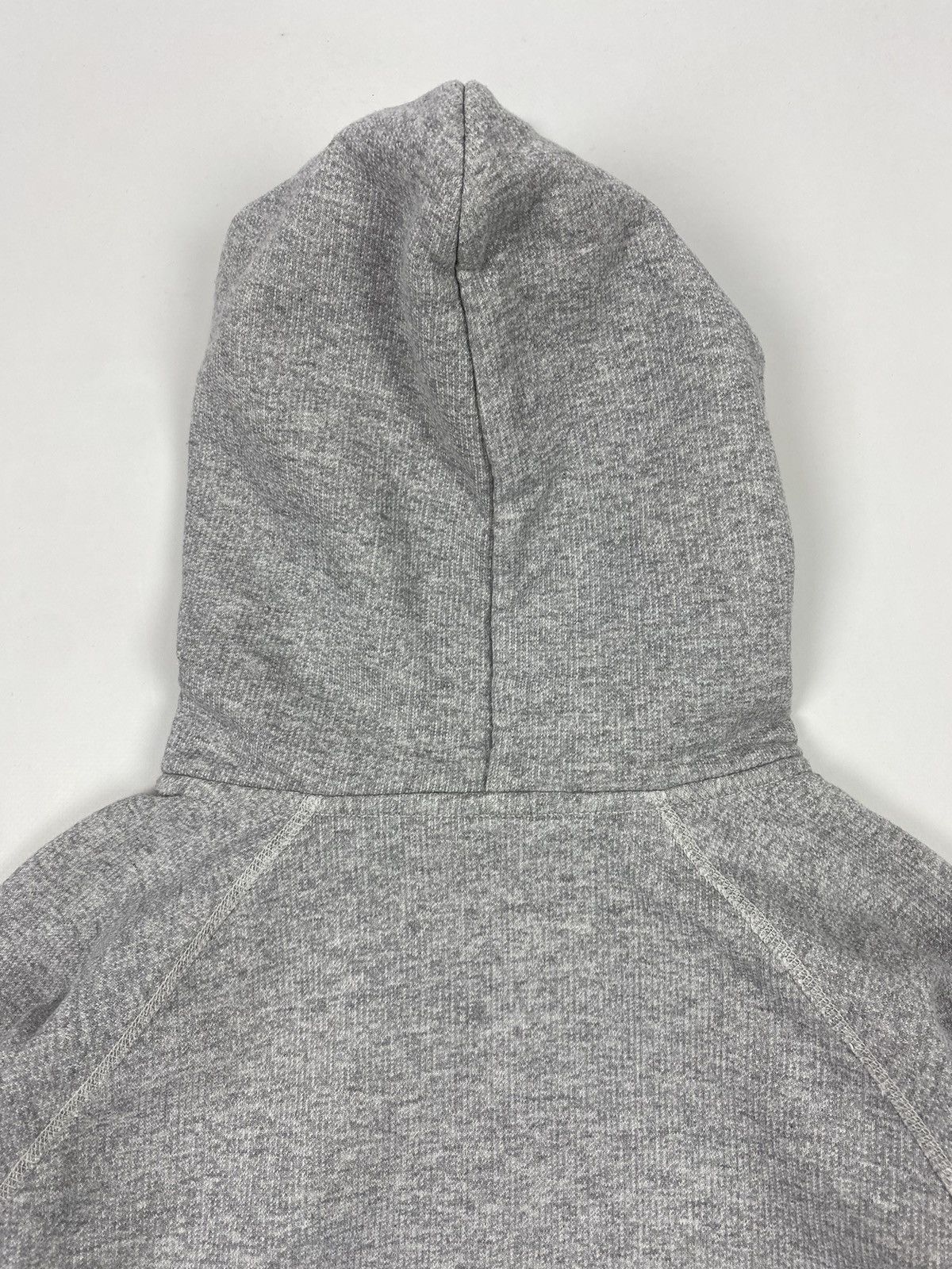 Orcival Orcival France Blank Grey French Terry Cotton Zip Hoodie Size S / US 4 / IT 40 - 10 Thumbnail