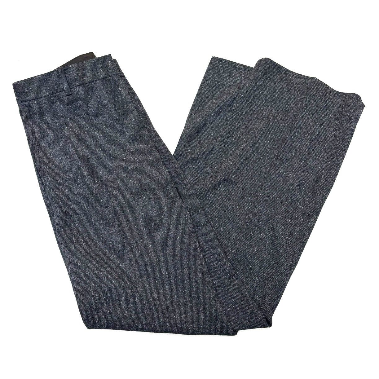 Ann Taylor Size 2 | ANN TAYLOR Womens Flat Front Mid Rise Trouser Pants Size 26" / US 2 / IT 38 - 3 Thumbnail