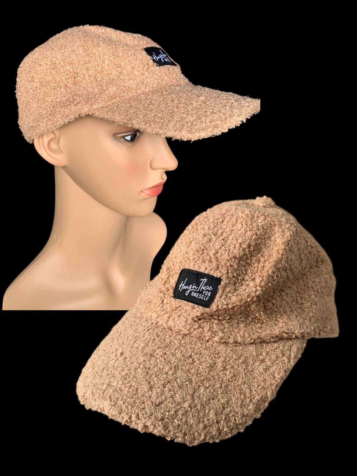 Japanese Brand × Kapital Hangin There Baseball Cap In Camel Sherpa Size ONE SIZE - 1 Thumbnail