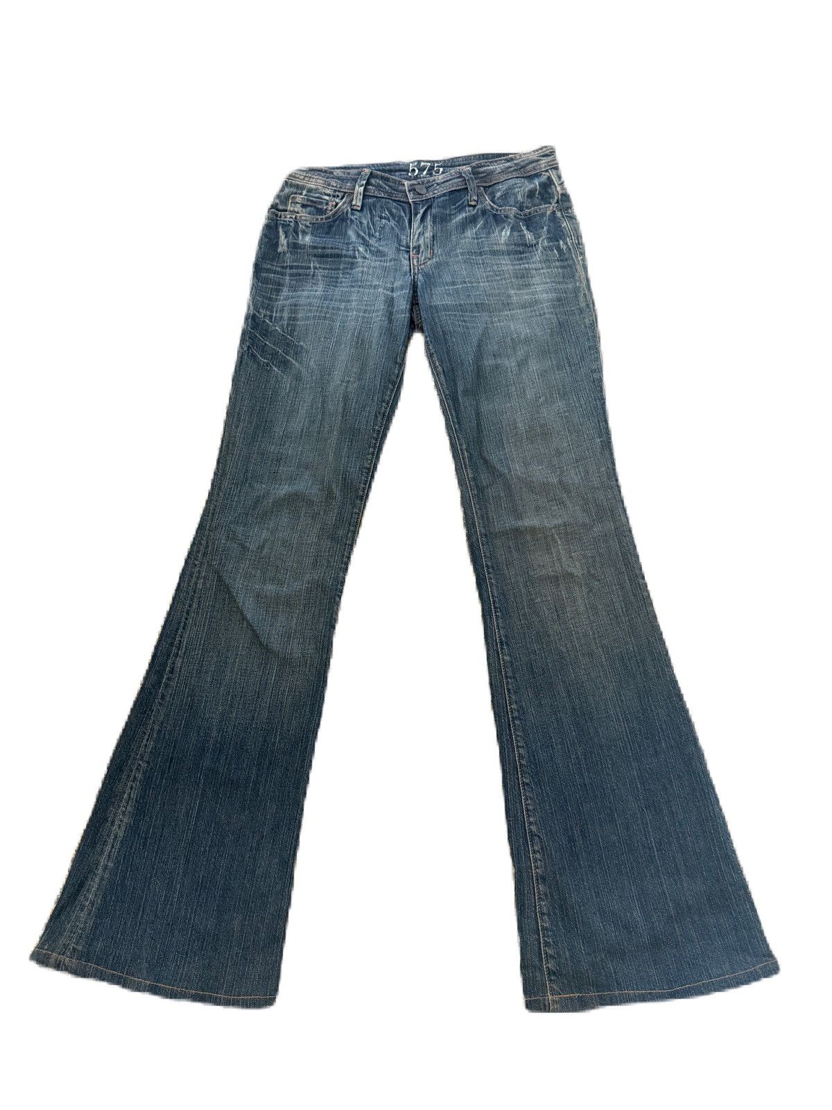 Los Angeles Apparel KENDRICK LEMAR STYLE FLARE JEANS CALIFORNIA LIFE STYLE Size US 31 - 3 Thumbnail
