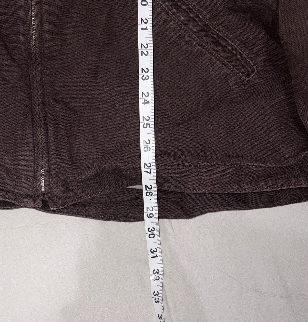 Carhartt Carhartt Brown Hooded Work Jacket Size US XL / EU 56 / 4 - 5 Thumbnail