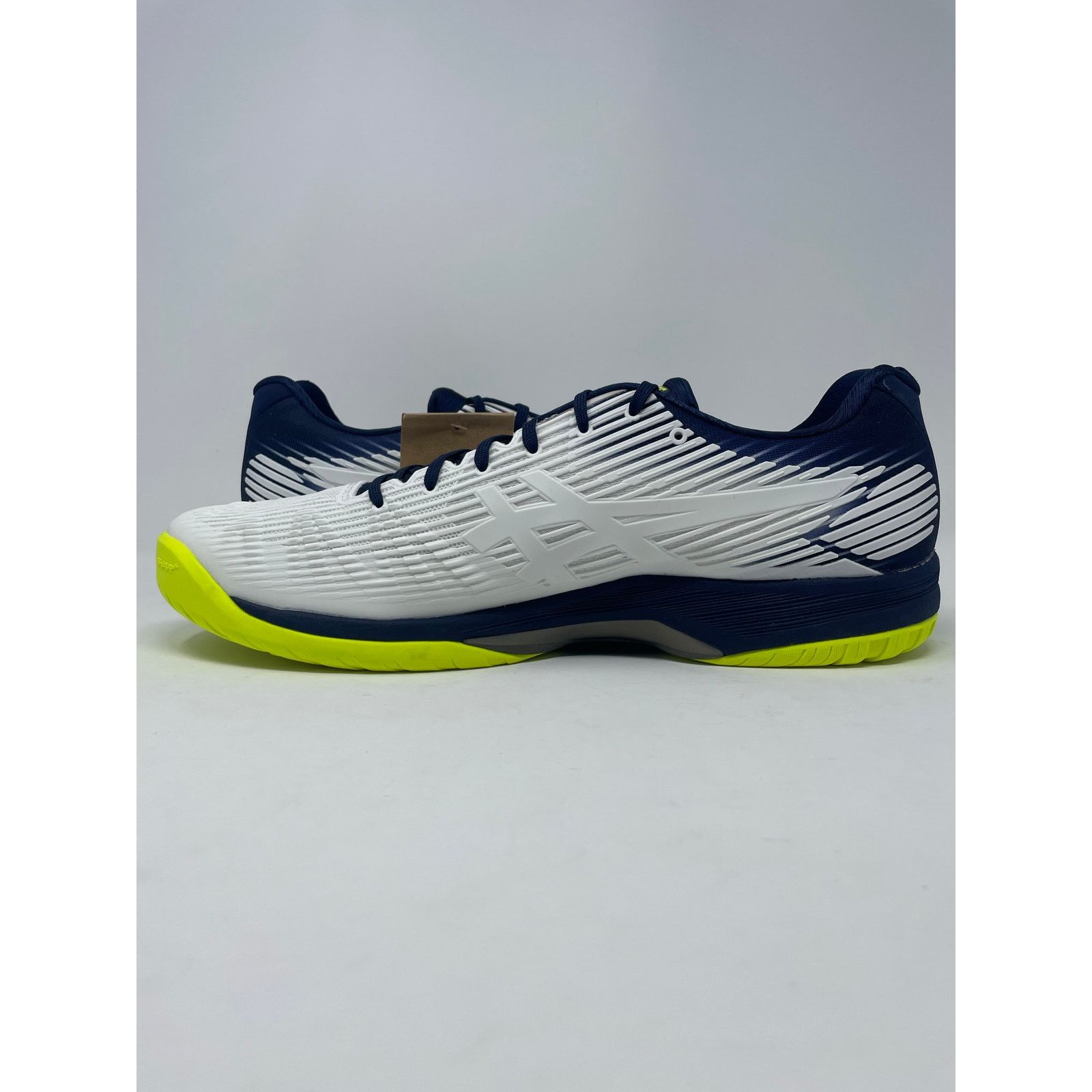 Asics Asics Solution Speed FF Tennis Shoes White Blue Mens Size 14 Size US 14 / EU 47 - 11 Thumbnail